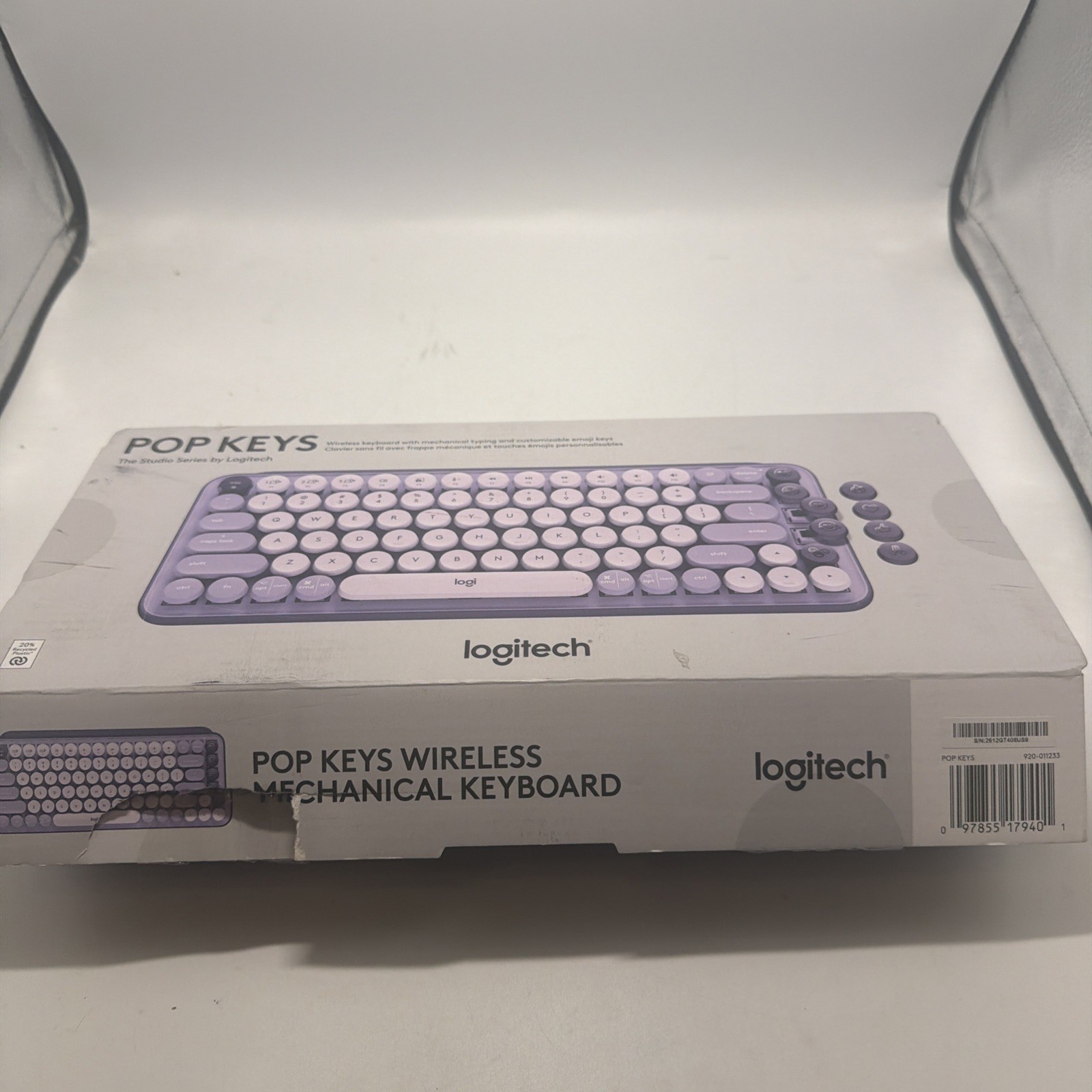 Logitech POP Keys Bluetooth Mechanical Keyboard for Windows/macOS/iPadOS/Android