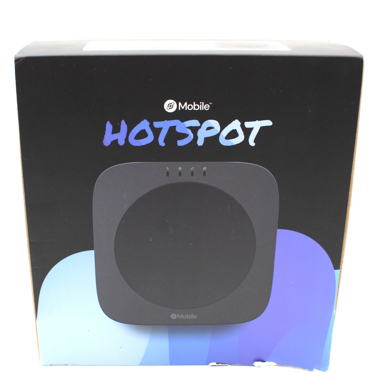 Mobile Hotspot Helium 8400 Wi-Fi Router HMHS-ATI6US0B Complete w/ Accessories