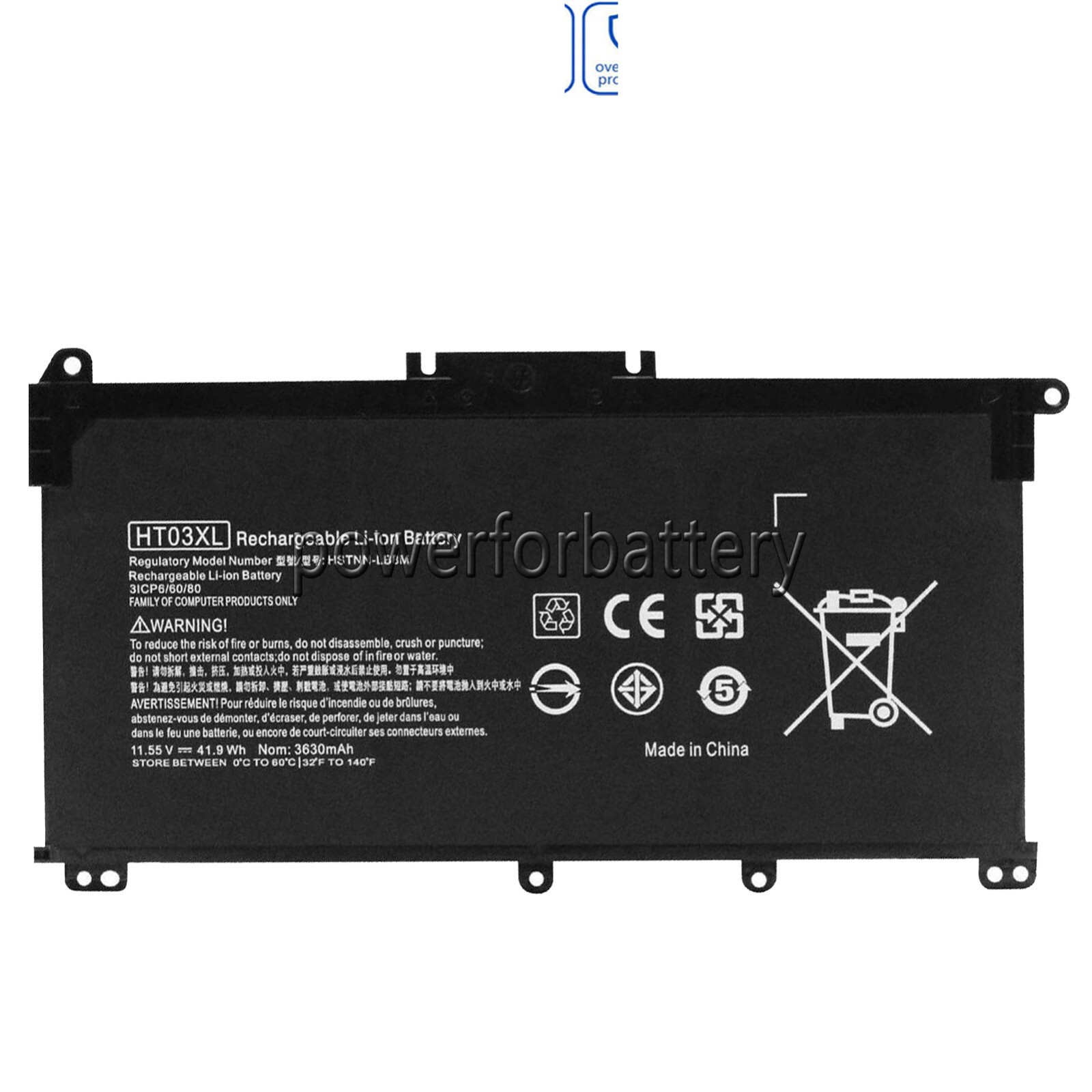 For HP HSTNN-IB8O HSTNN-LB8L HSTNN-IB80 HSTNN-DB8S HSTNN-DB8R HSTNN-LB8M Battery