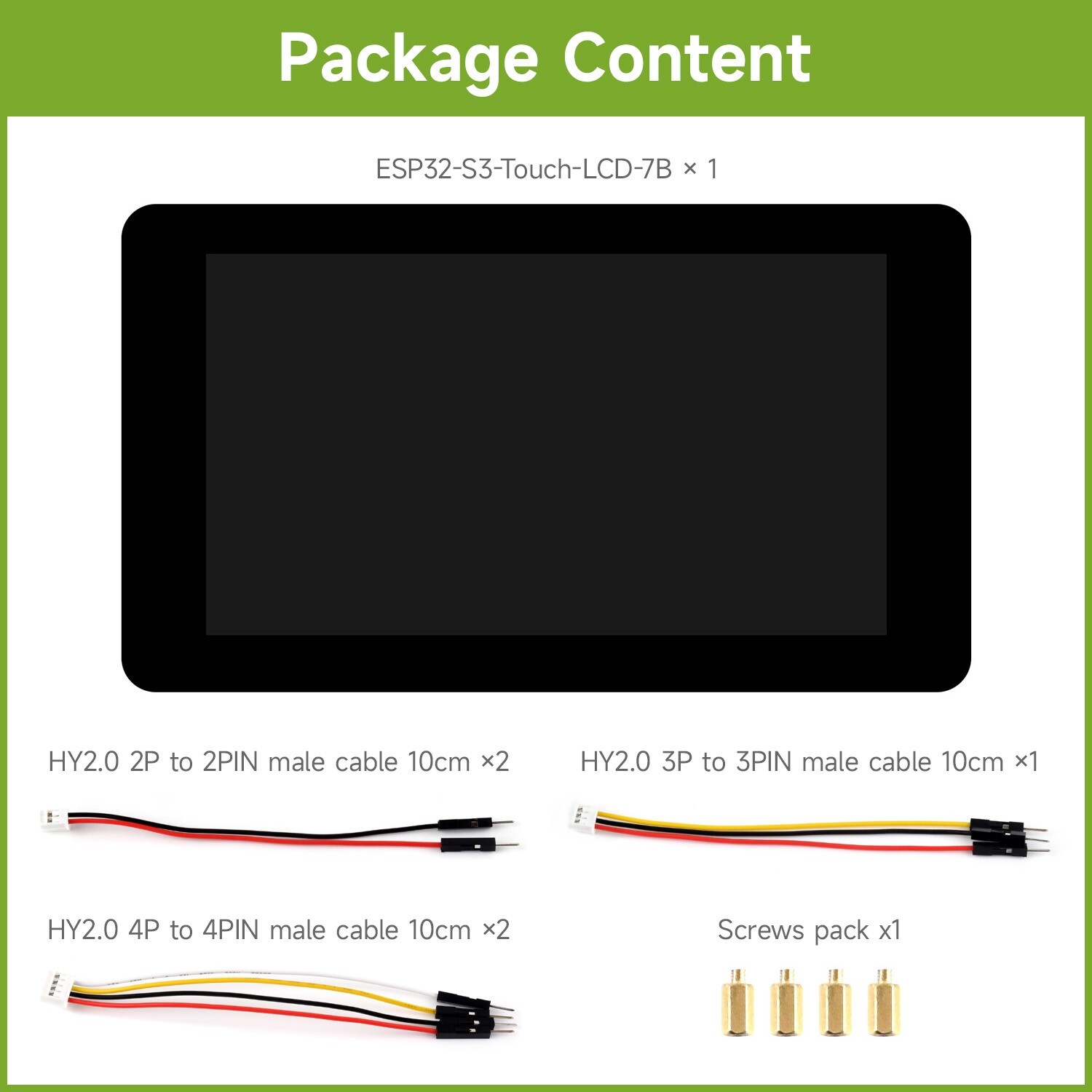 Waveshare ESP32-S3 7inch Display Development Board Type  ESP32 With Display