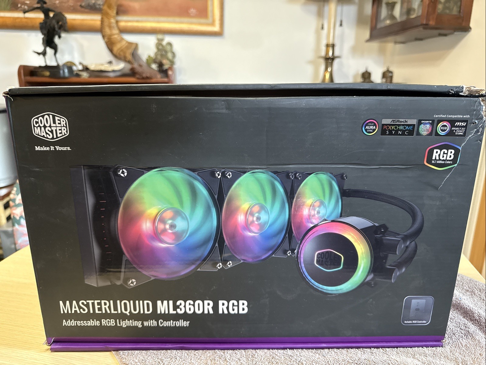 Cooler Master MLX-D36M-A20PC-R1 Masterliquid ML360R  RGB CPU Cooler