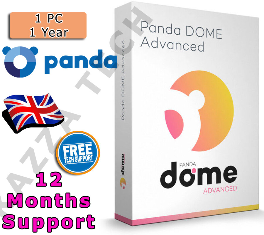 PANDA DOME ADVANCED Security 2022 1 PC USER 1 YEAR Activation UK License Key