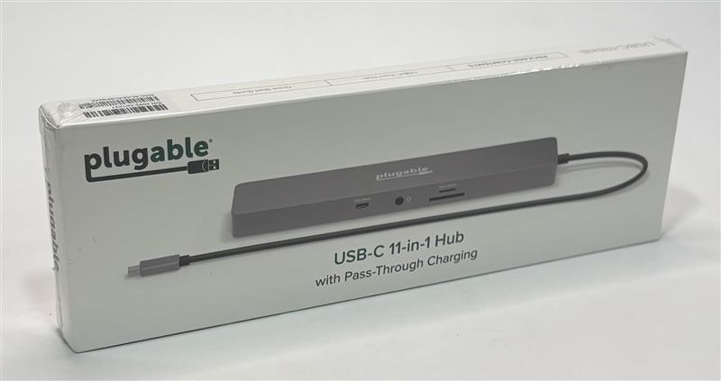Plugable USB-C 11-in-1 with Pass-Through Charging