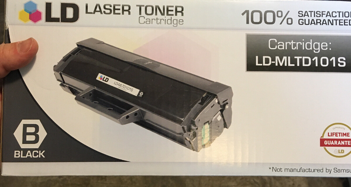 LD Laser Toner Cartridge LD-MLTD101S Black New / Old Stock