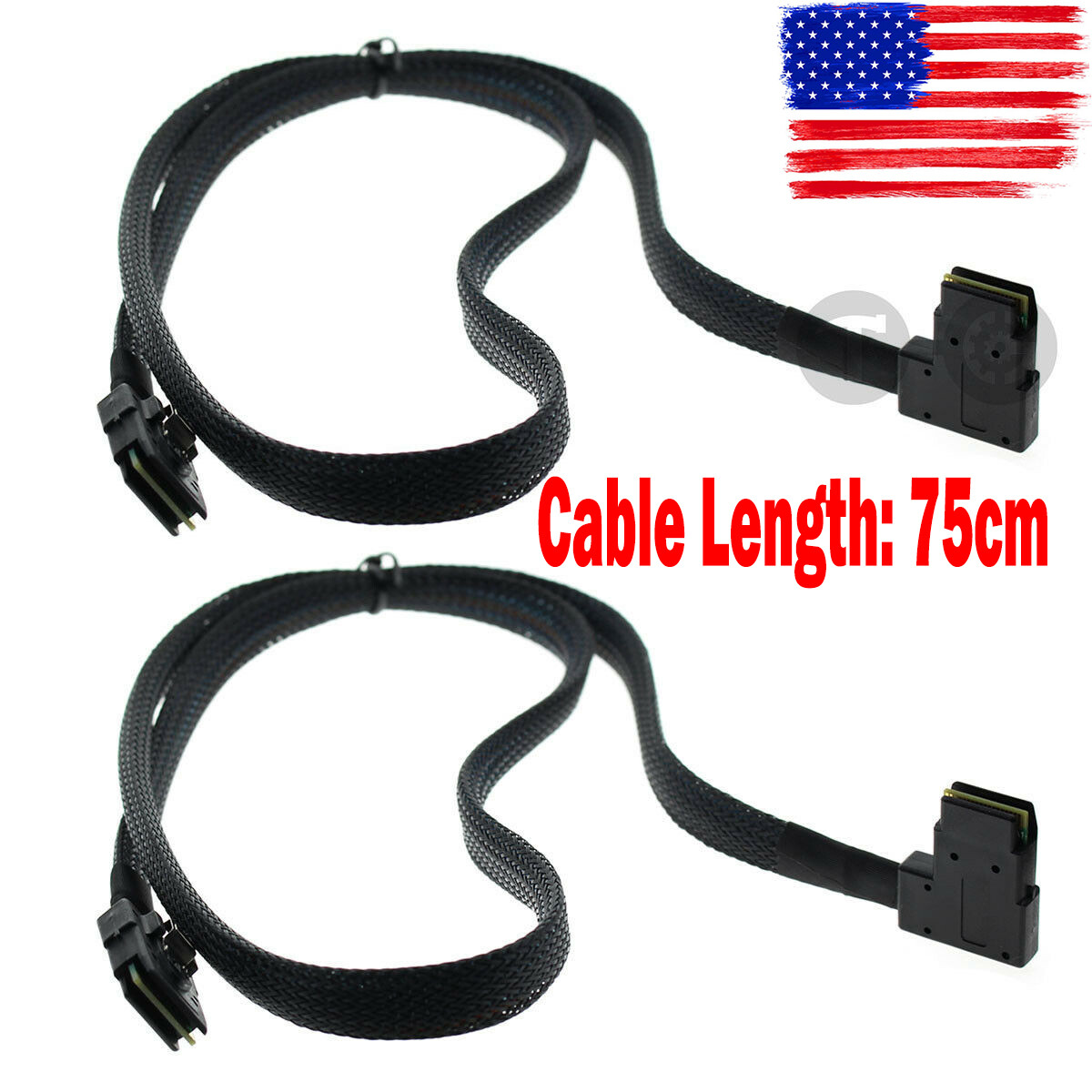 2pcs M246M 0M246M SAS-A SAS-B SATA Cable Raid Controller For Dell R610 R710 H700