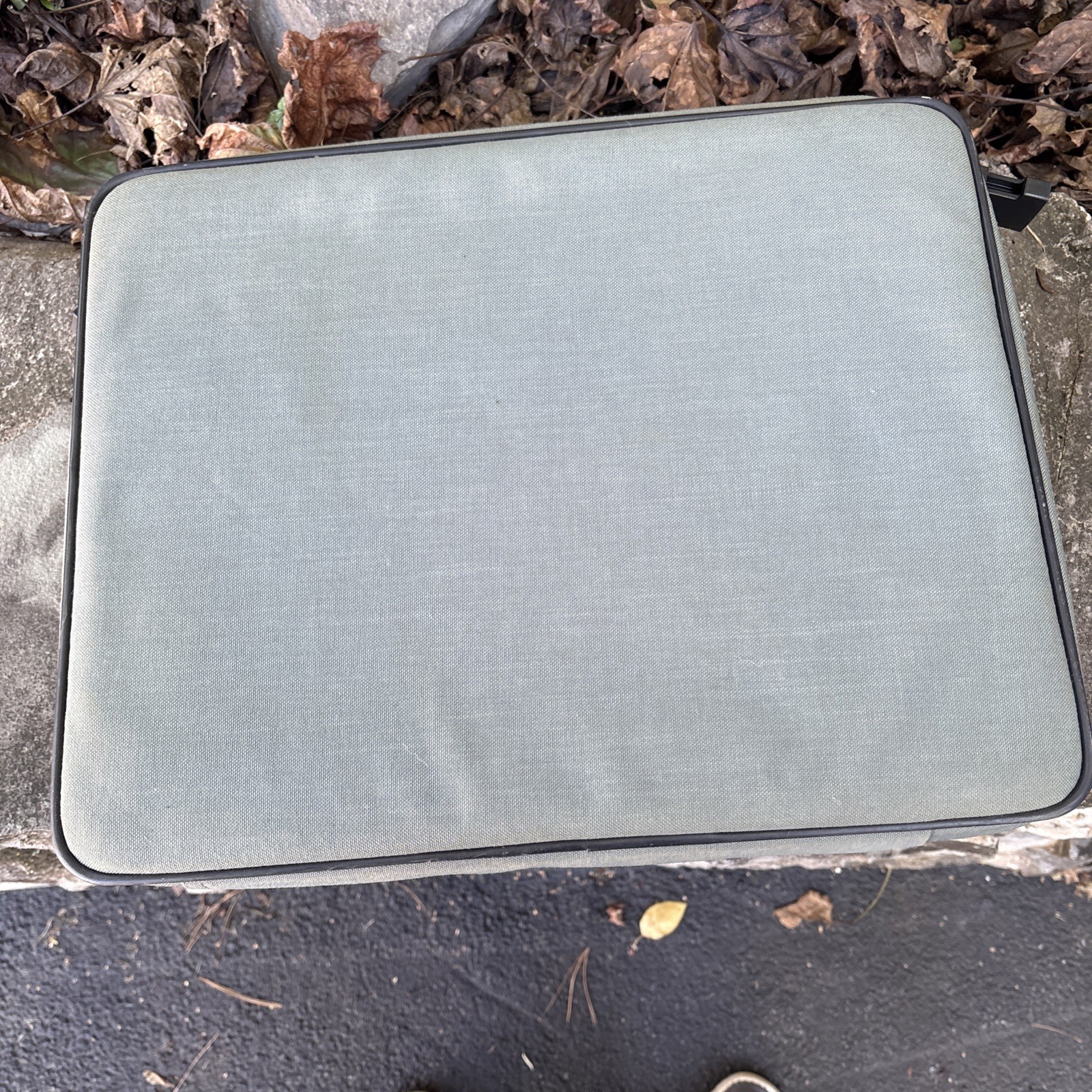 Vintage 80s Apple IIC Rainbow Logo Padded Mac Laptop Computer Bag Case w/ Strap