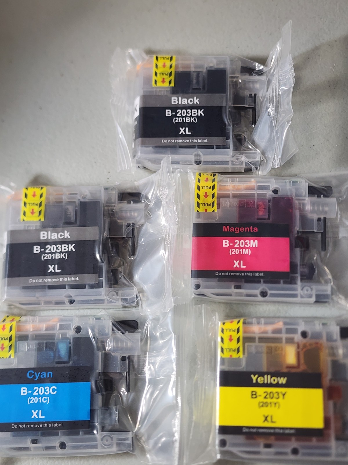 10x LC-203 LC203 XL Ink Combo For Brother MFC-J460dw MFC-J480dw MFC-J485dw LC201