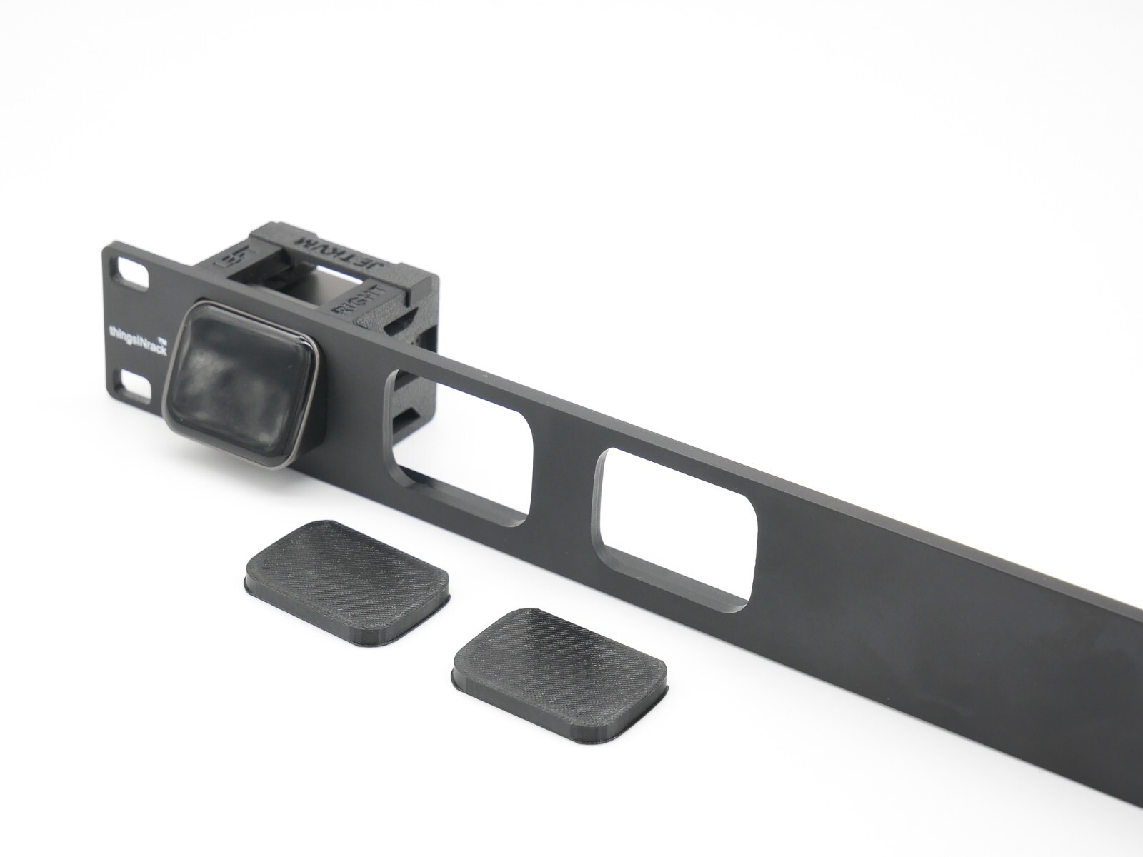 Rack mount for 1-7 JetKVM - blind covers included - Accurate fit