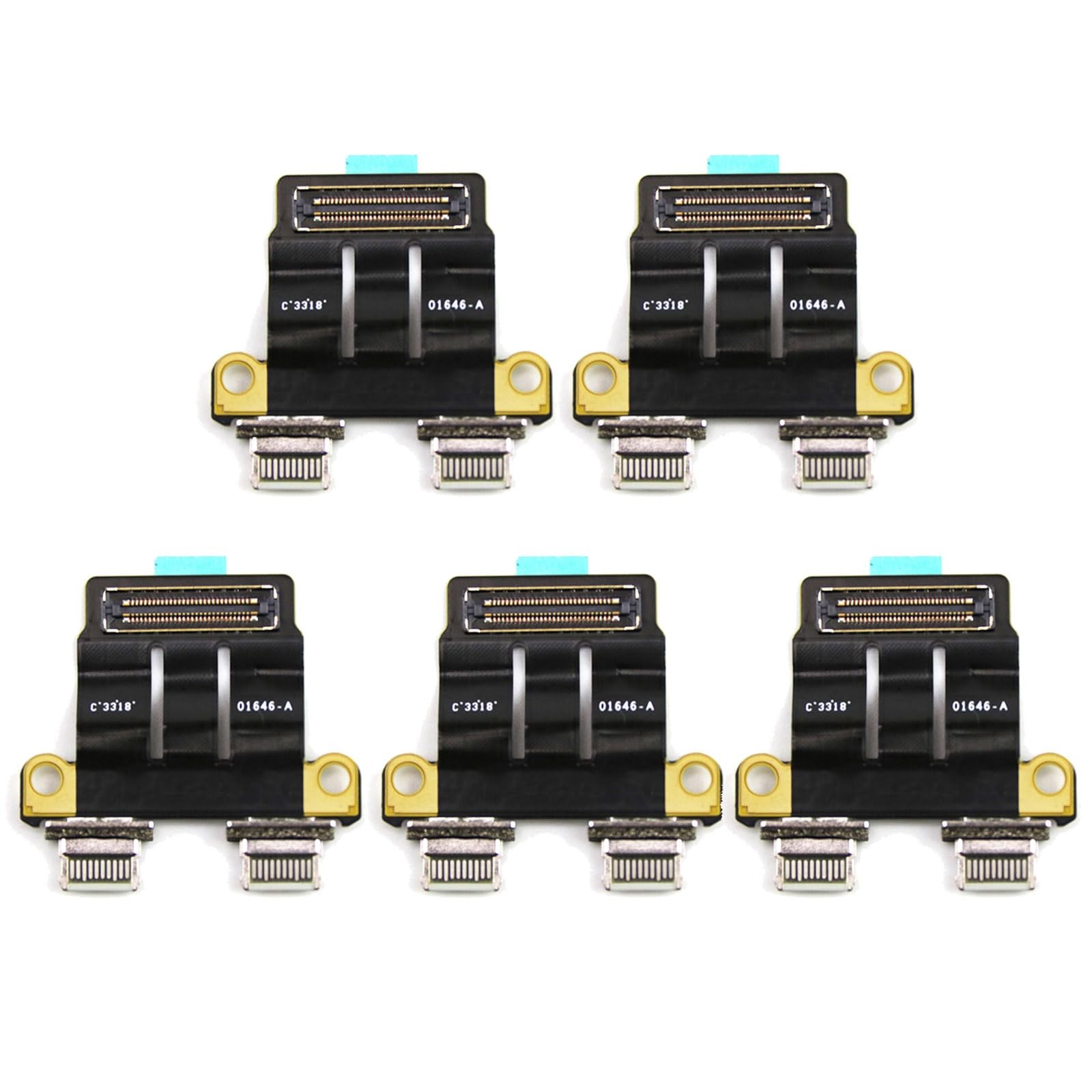 5PCS/Pack DC Power Jack Connector I/O USB-Board Charging Port for MacBook Ret...