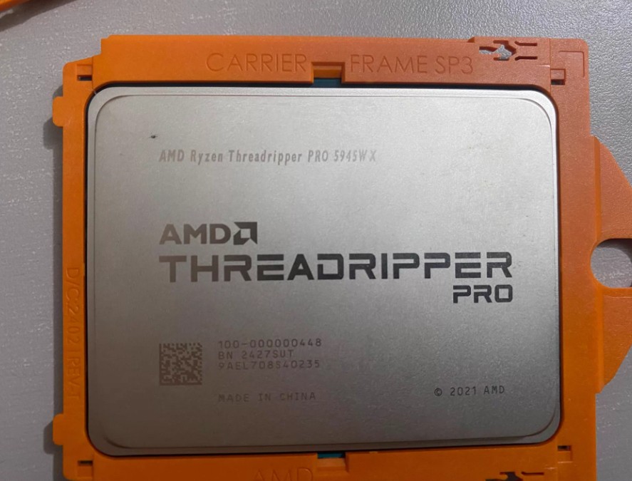 AMD Ryzen Threadripper PRO 5945WX 12C/24T 4.5GHz 64MB sWRX8 CPU 100-000000448