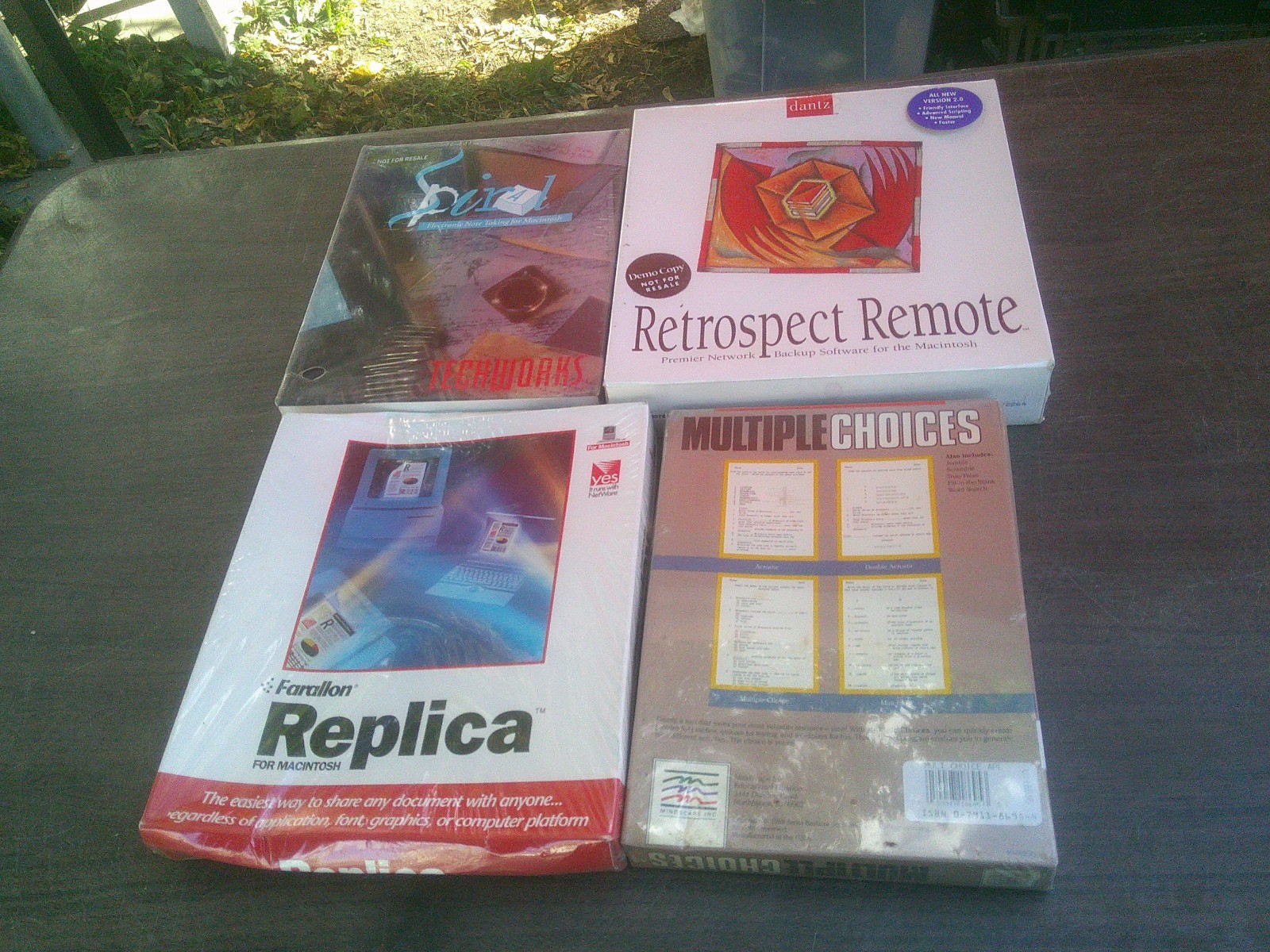 Vintage NEW  Apple Macintosh Tool Software Replica Tech Works Remote Choices