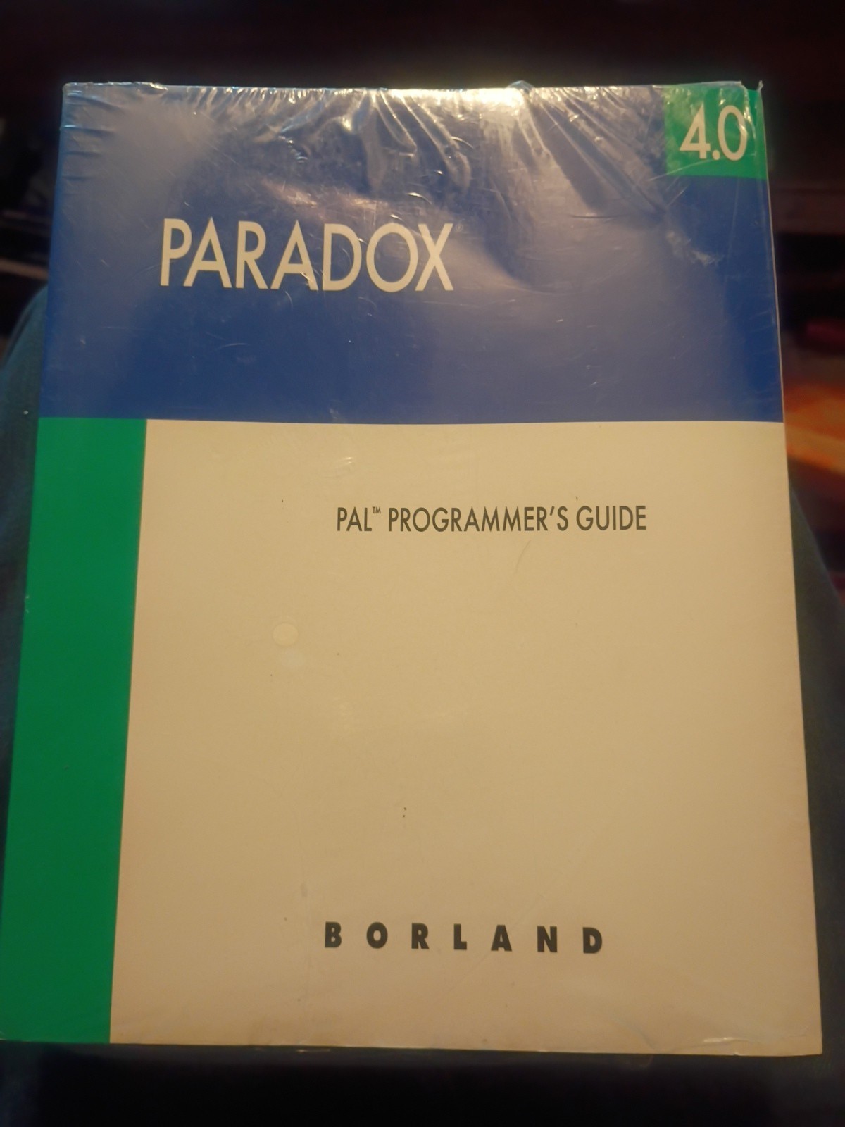 NEW Borland Paradox 4.0 PAL Programmer’s Guide 3-Book Set SEALED NOS DOS WINDOWS