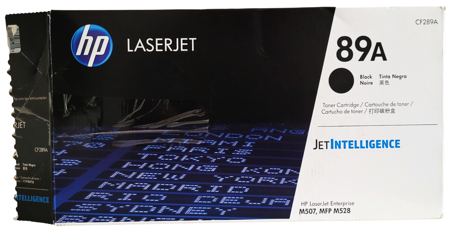 HP LaserJet 89A Black CF289A Toner Cartridge With Open Box Weight: 1lb:9.4oz