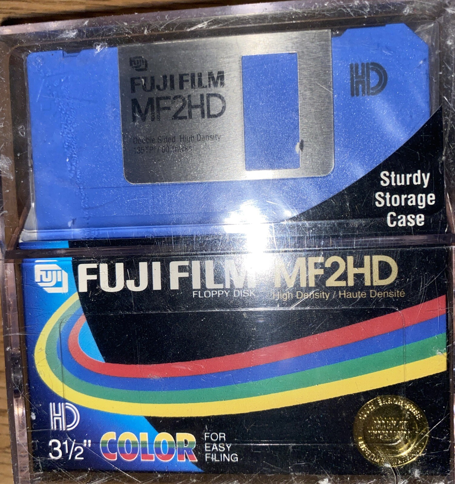 Color Floppy Disk MF-2HD IBM Formatted New Color 3.5" 1.44MB Sealed Qty 10