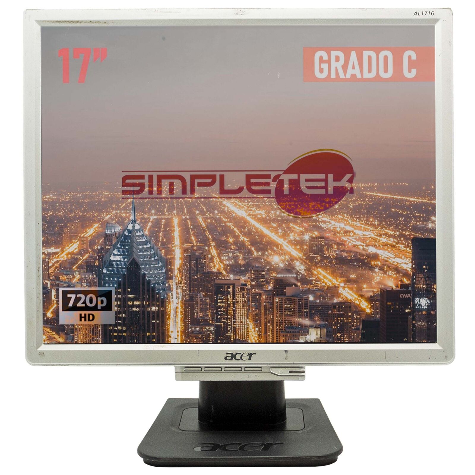 Acer Al1716a Screen Monitor LCD Display 17 \
