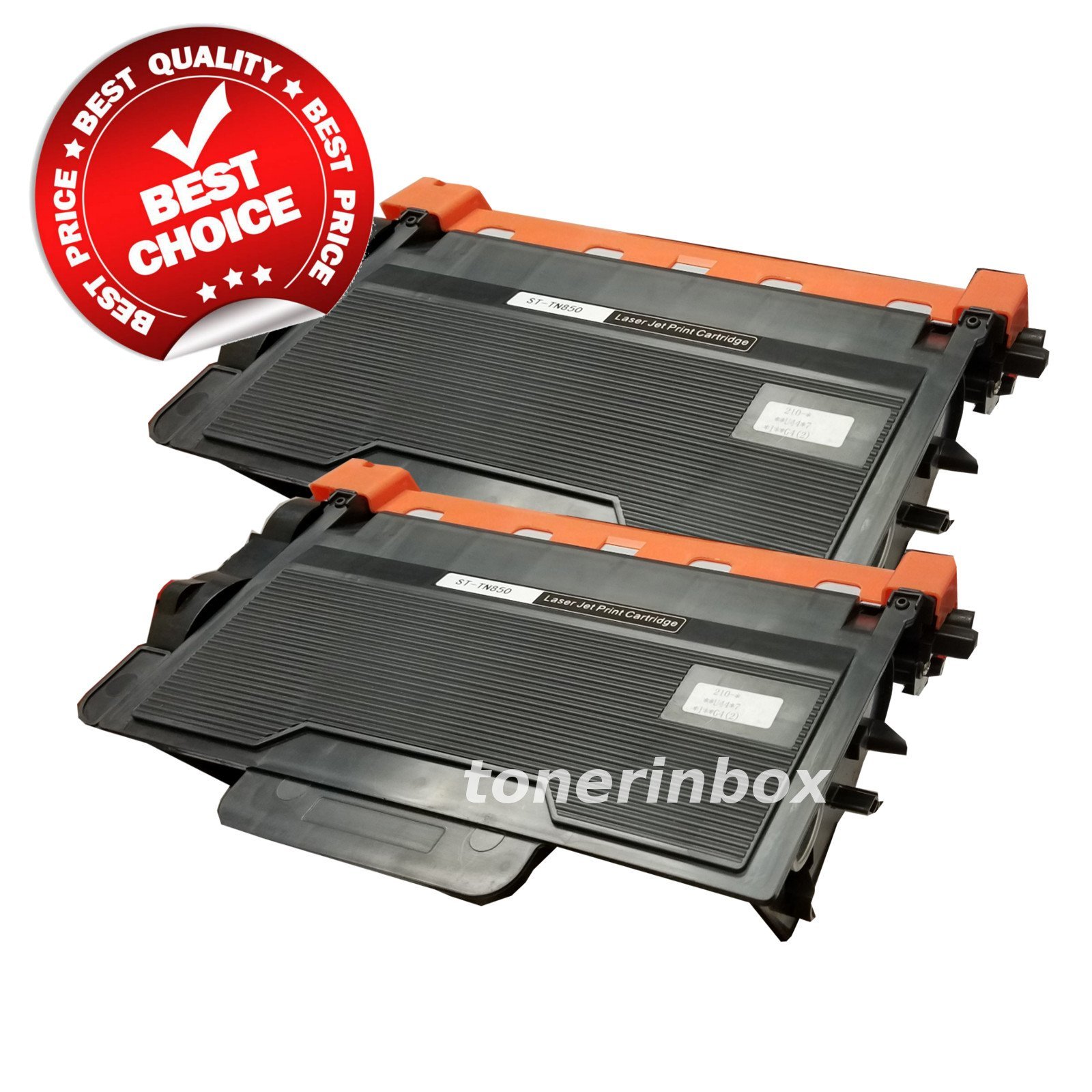 2 Pack HY Toner Cartridge for TN850 TN820 TN-850 MFC-L6700DW HL-L6200DW