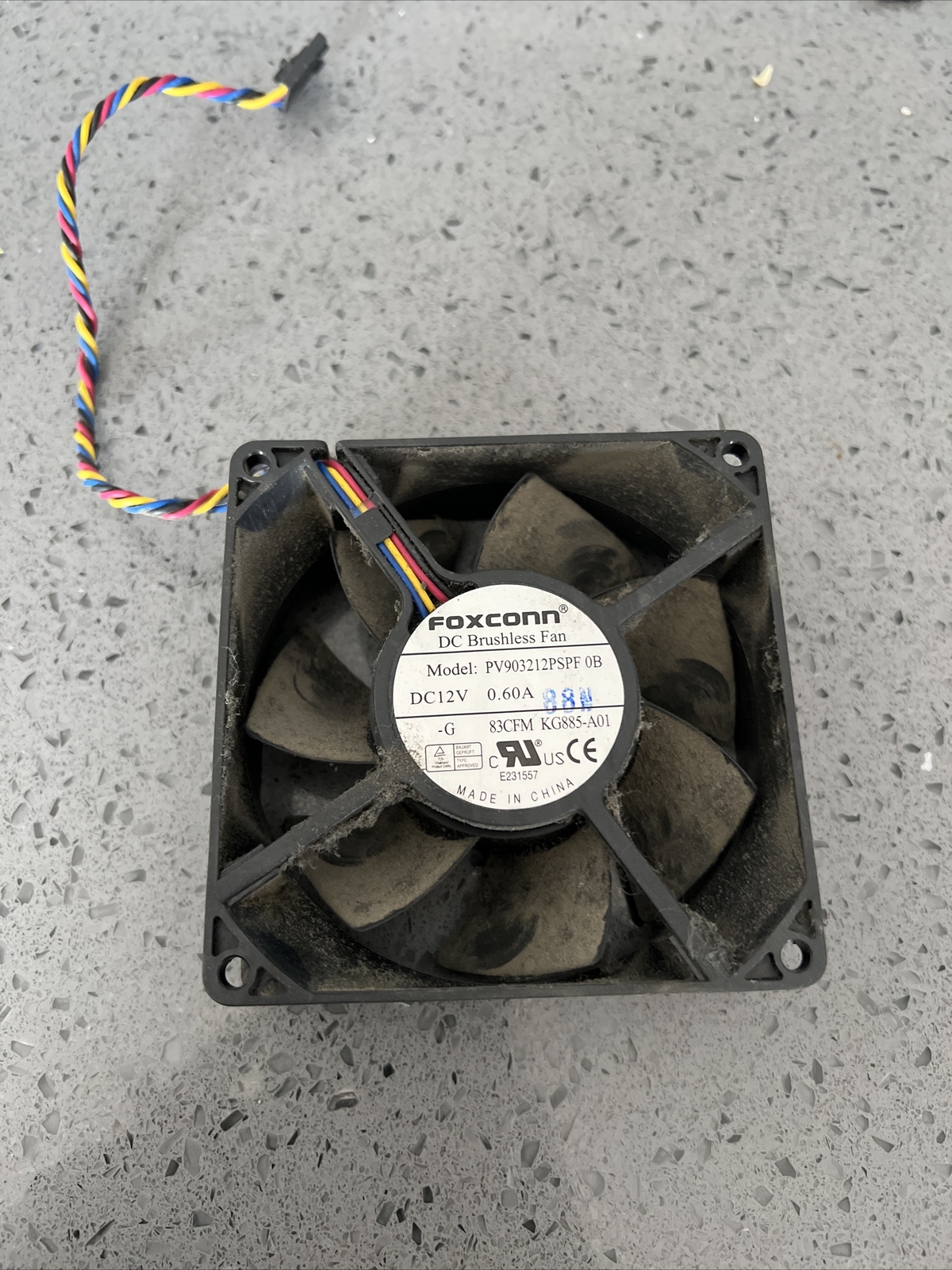 Used Dell FoxConn PV903212PSPF 0A 12V DC Brushless Fan w/ warranty 