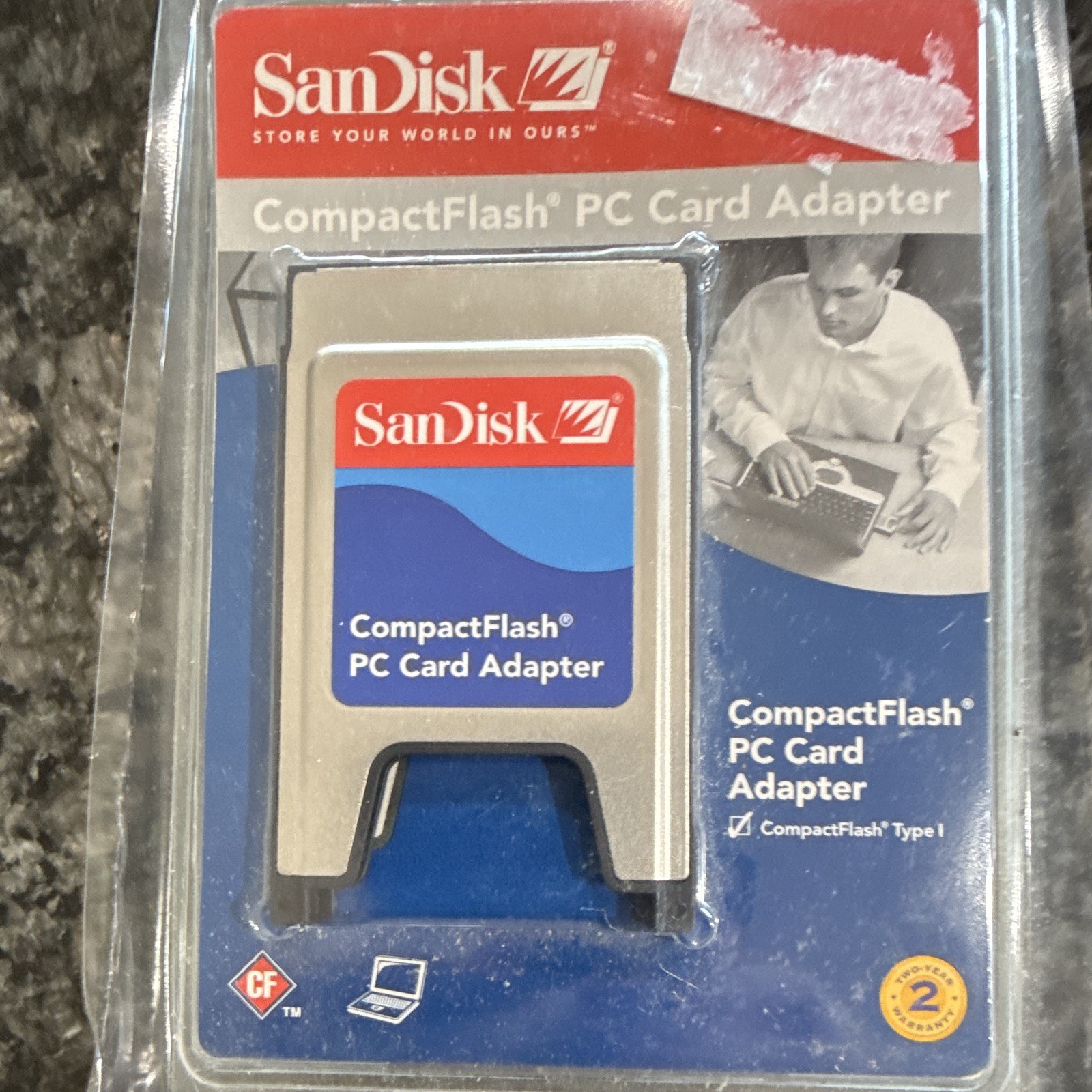 SanDisk, Compact Flash, Pc Card Adapter