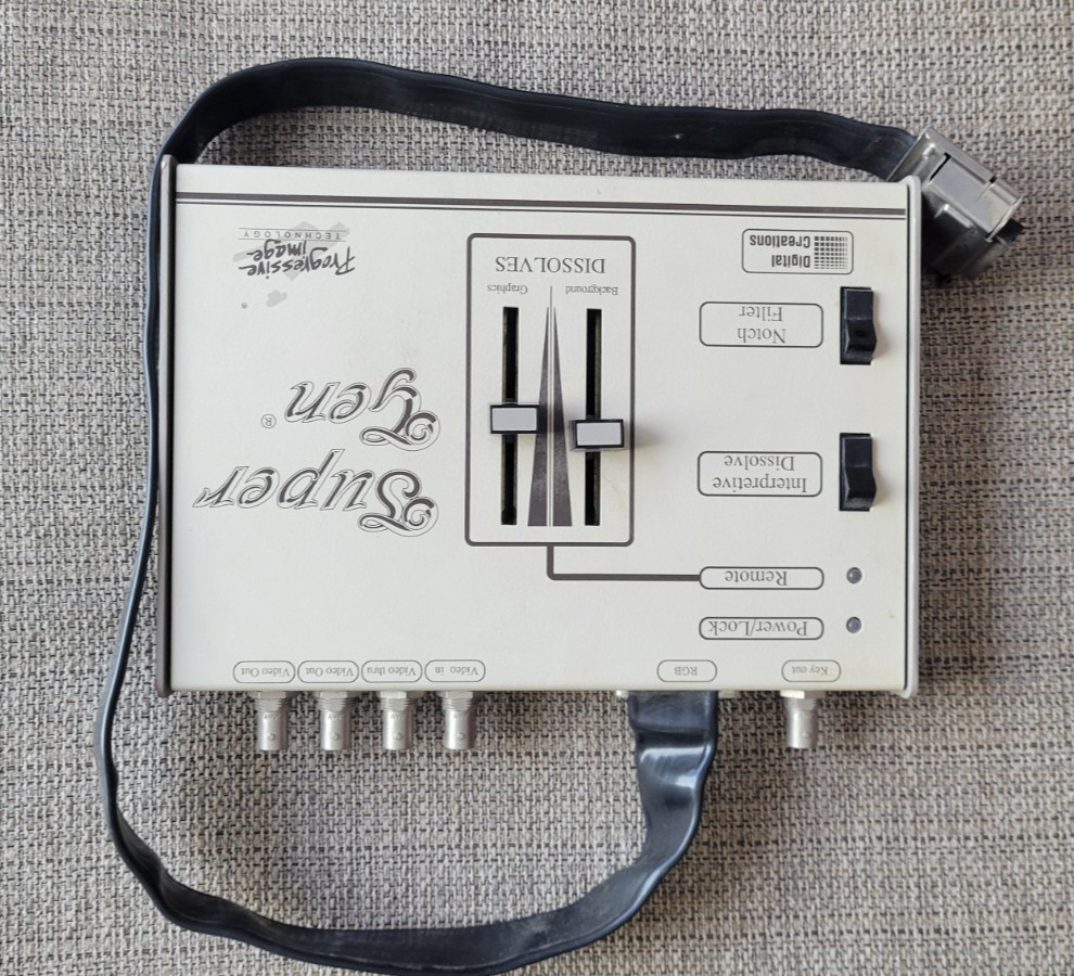 Super Gen SG-10 Digital Creations Progressive Image Amiga RGB Genlock