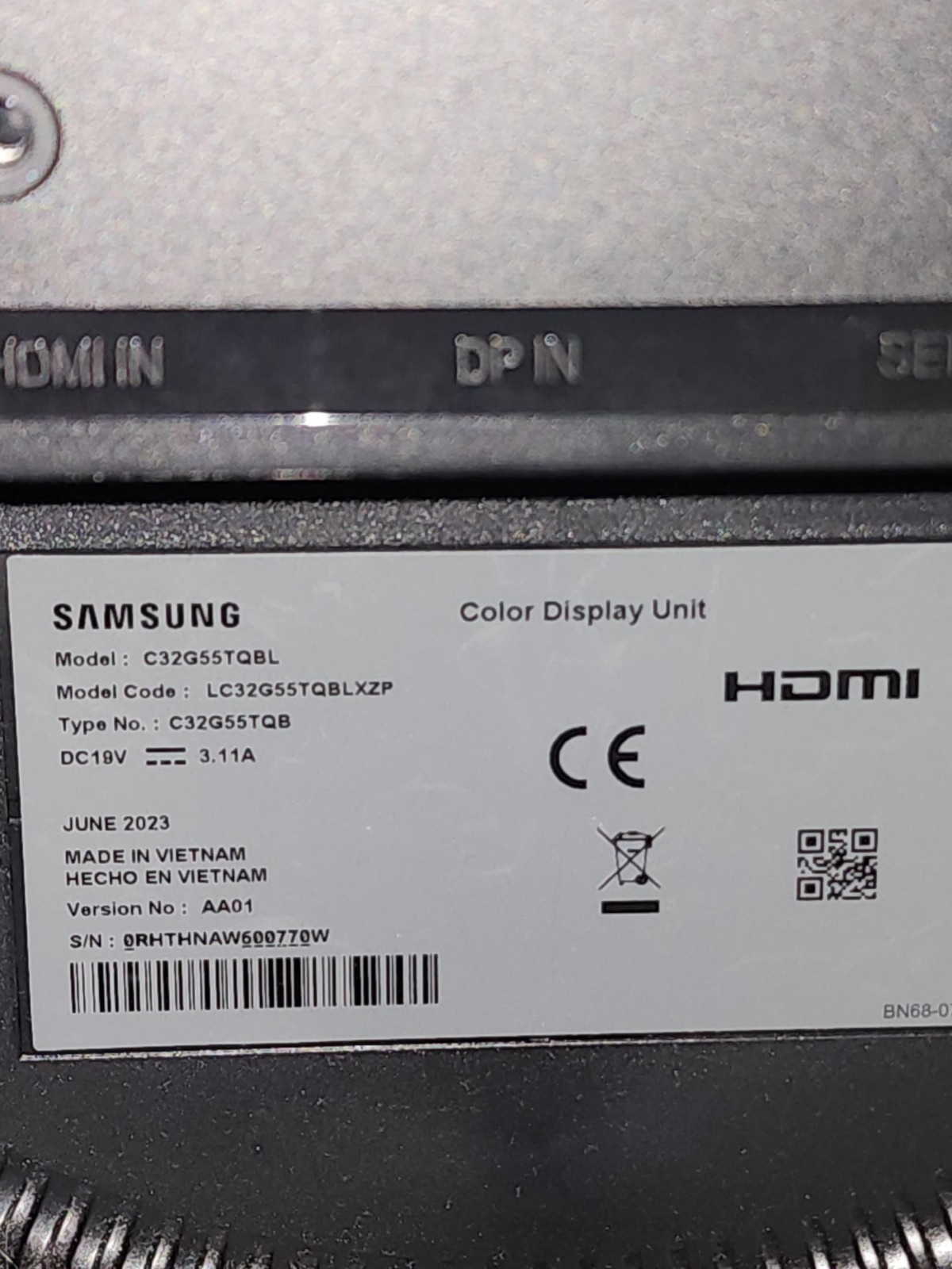 computer monitor 32 inch curved