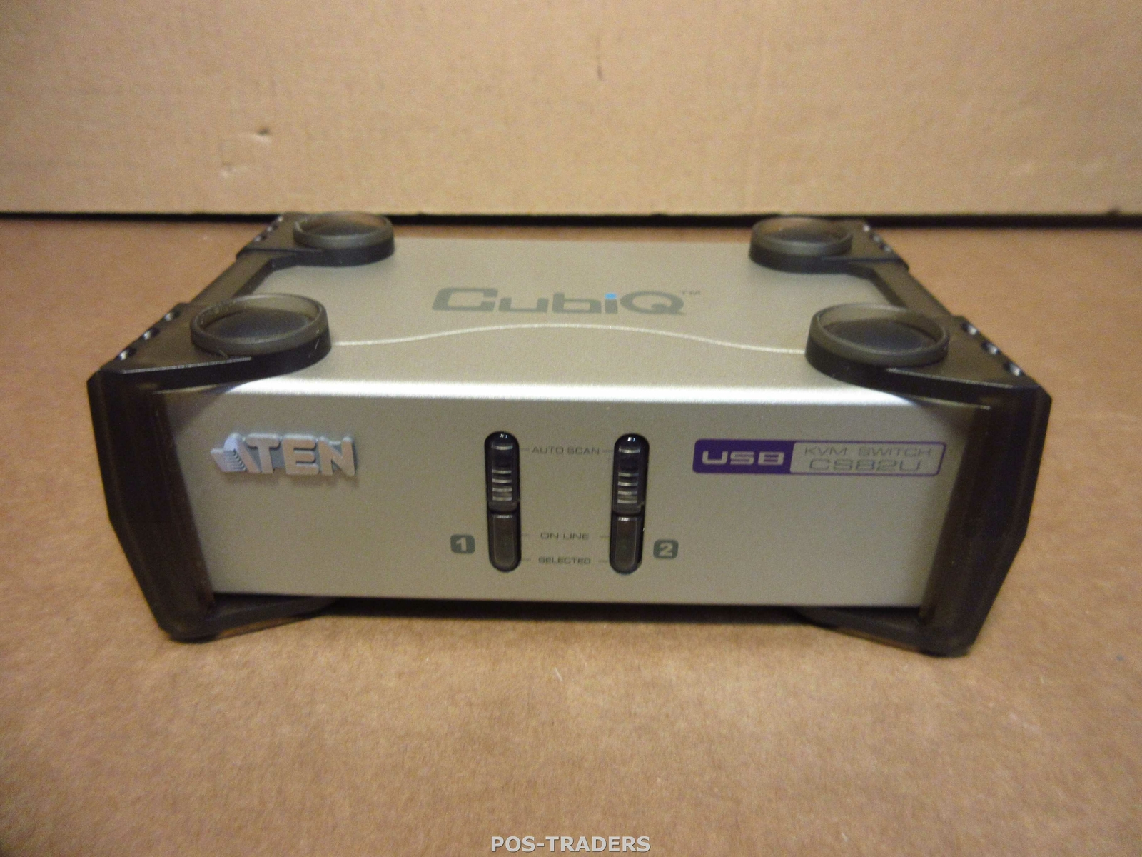 ATEN CS82U CubiQ KVM Switch - 2-Port VGA 2048 x 1536 - PS/2 - EXCL PSU & CABLES