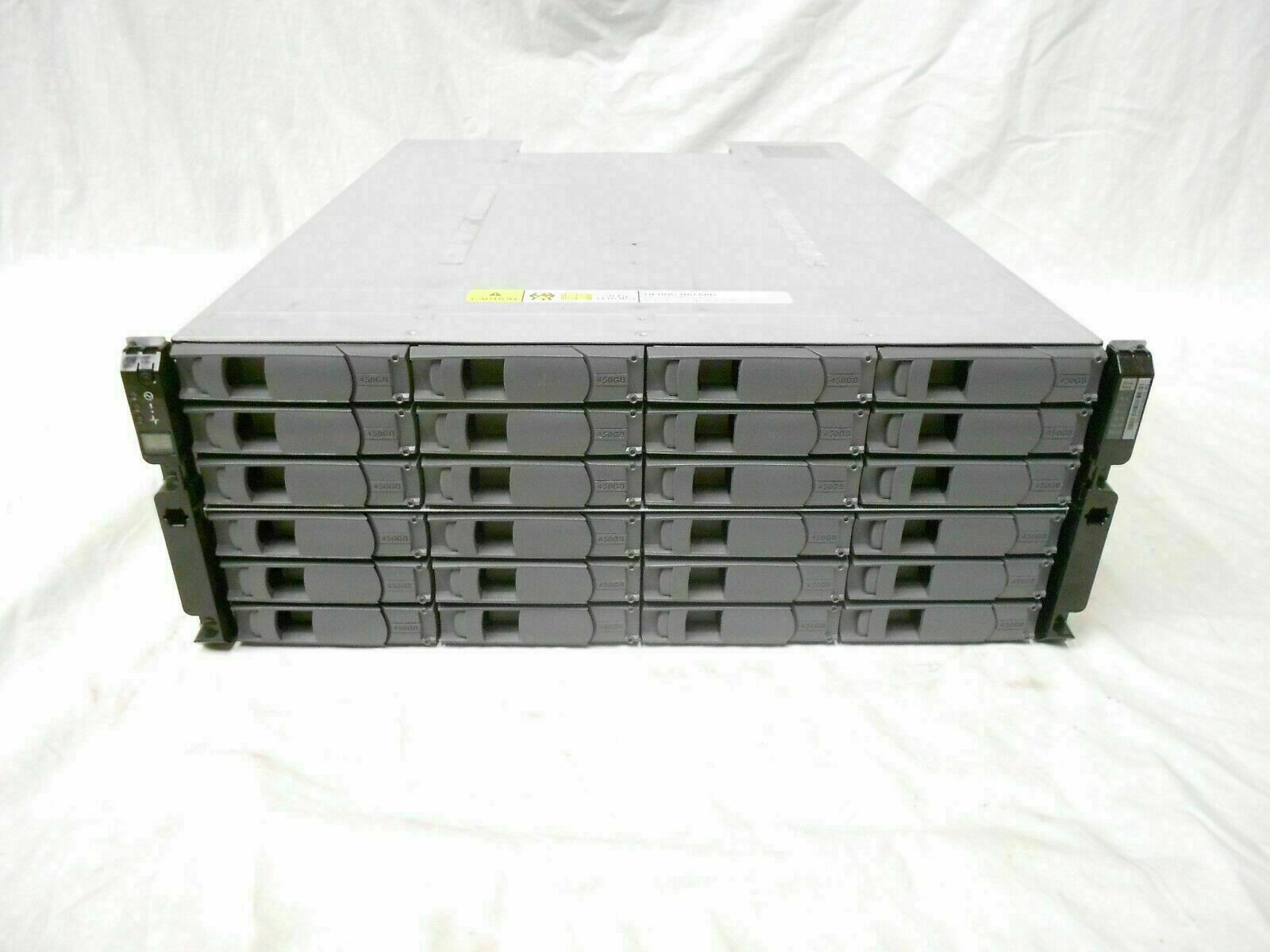 NetApp DS4246 Disk Array Shelf W/ 24x SAS SATA Trays 2x IOM6 Expansion JBOD