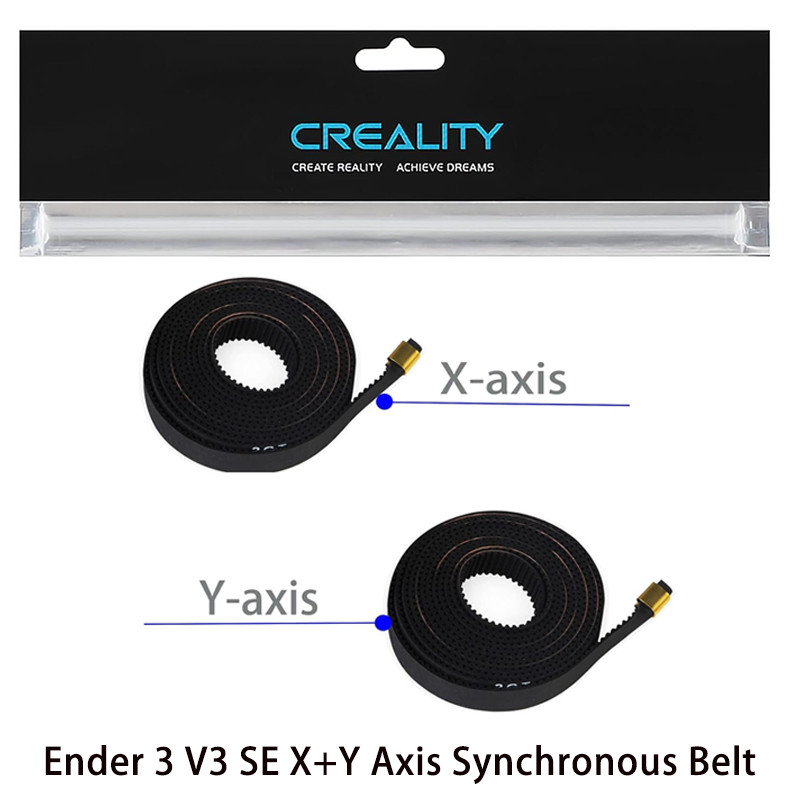 Creality Official Ender 3 V3 SE X Axis +Y Axis Synchronous Belt 3D Printer Belt