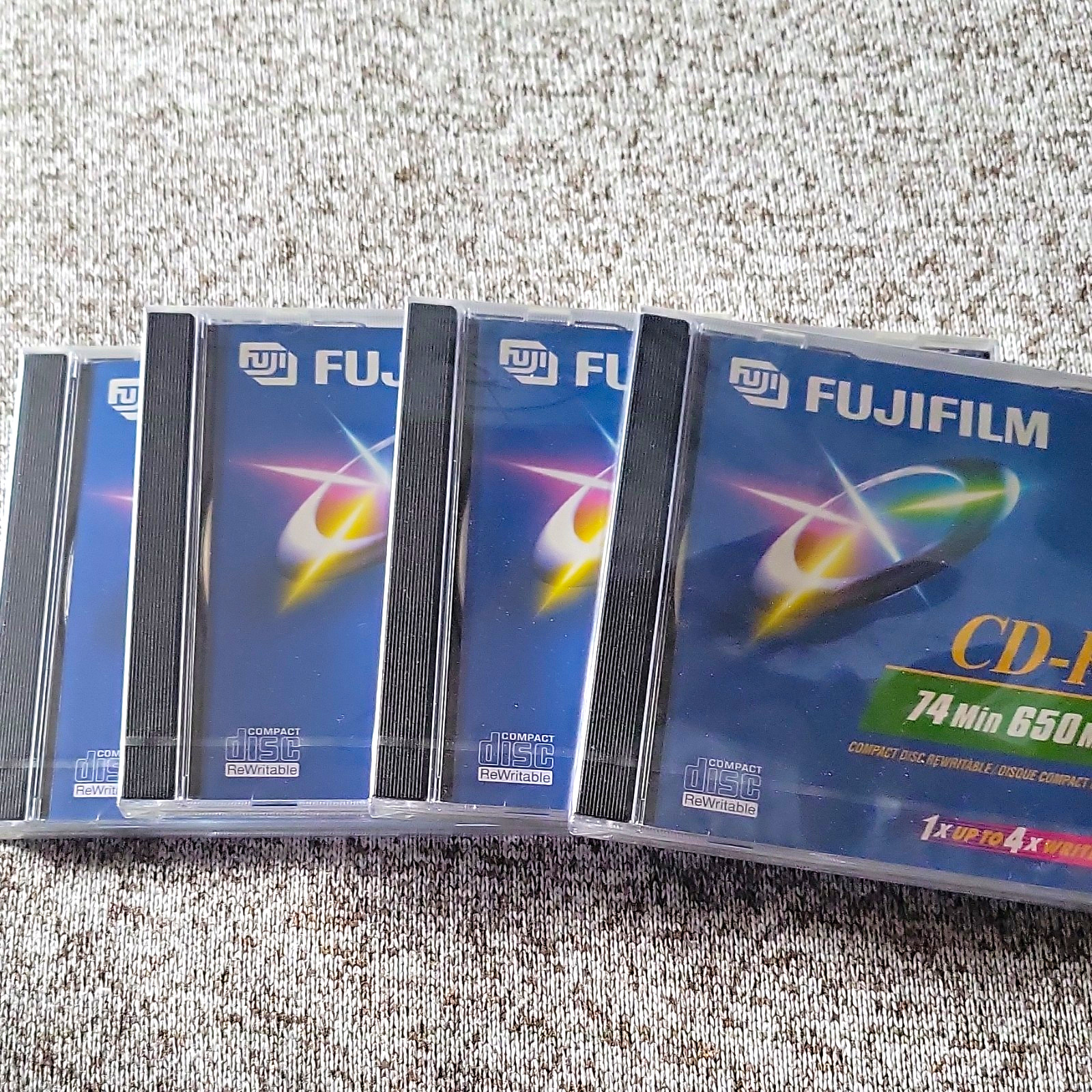 Fujifilm CD-R Recordable Disc 74min/650MB 1x-4x Jewel Case Standard