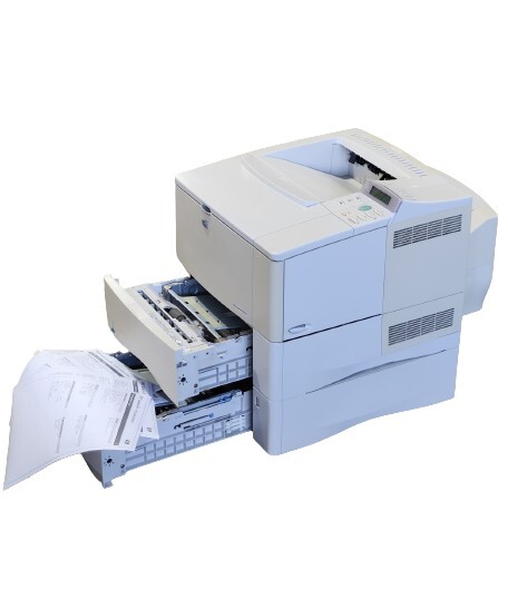 HP LaserJet 4100DTN Workgroup Laser Printer