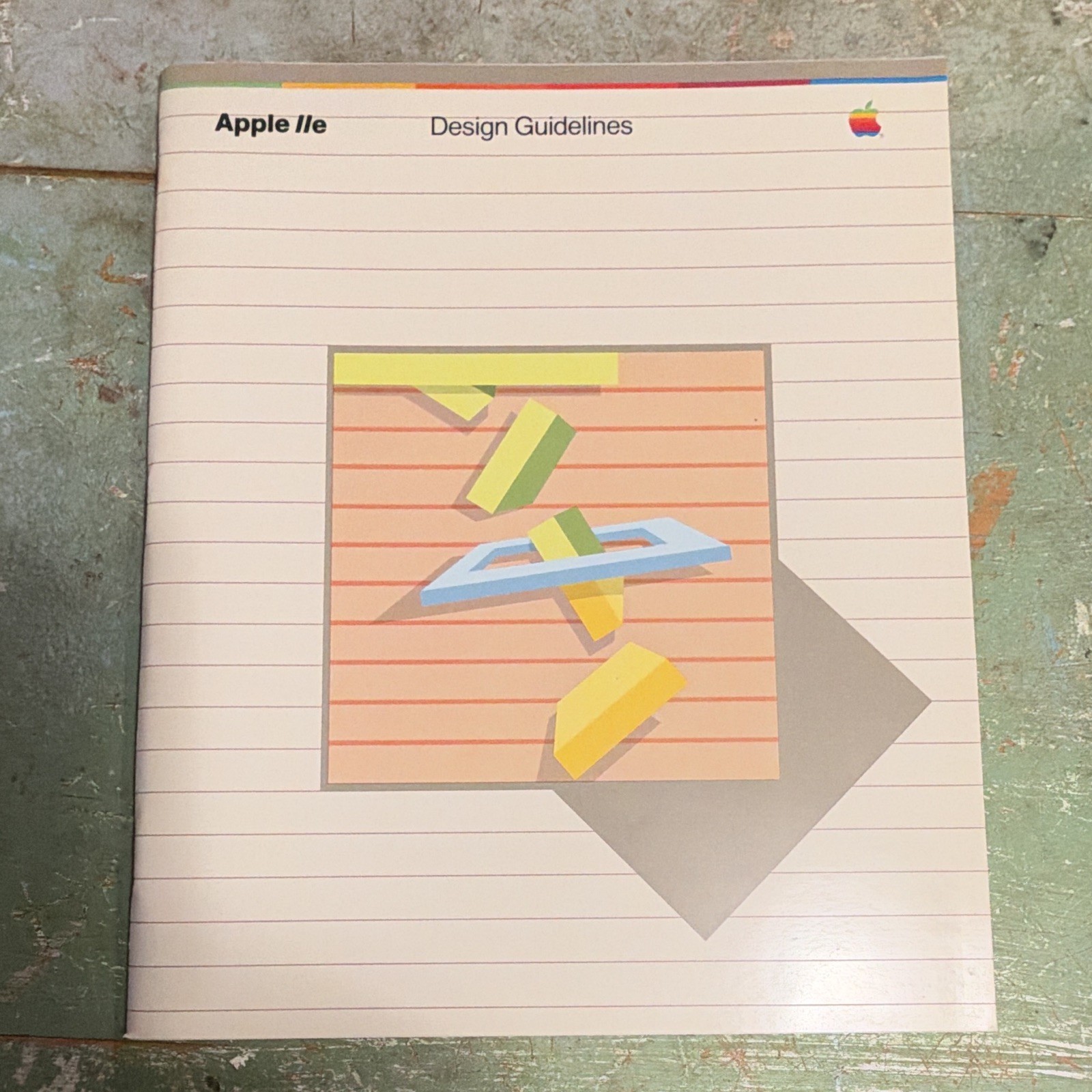 Vintage Apple IIe Design Guidelines Booklet Manual