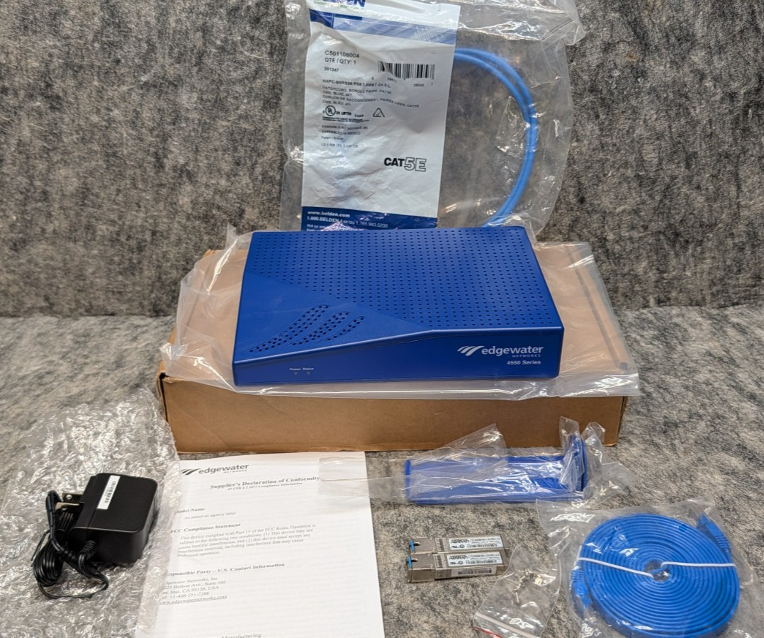 Edgewater Networks 4550/V2 4550 Series Intelligent Network Switch Bundle