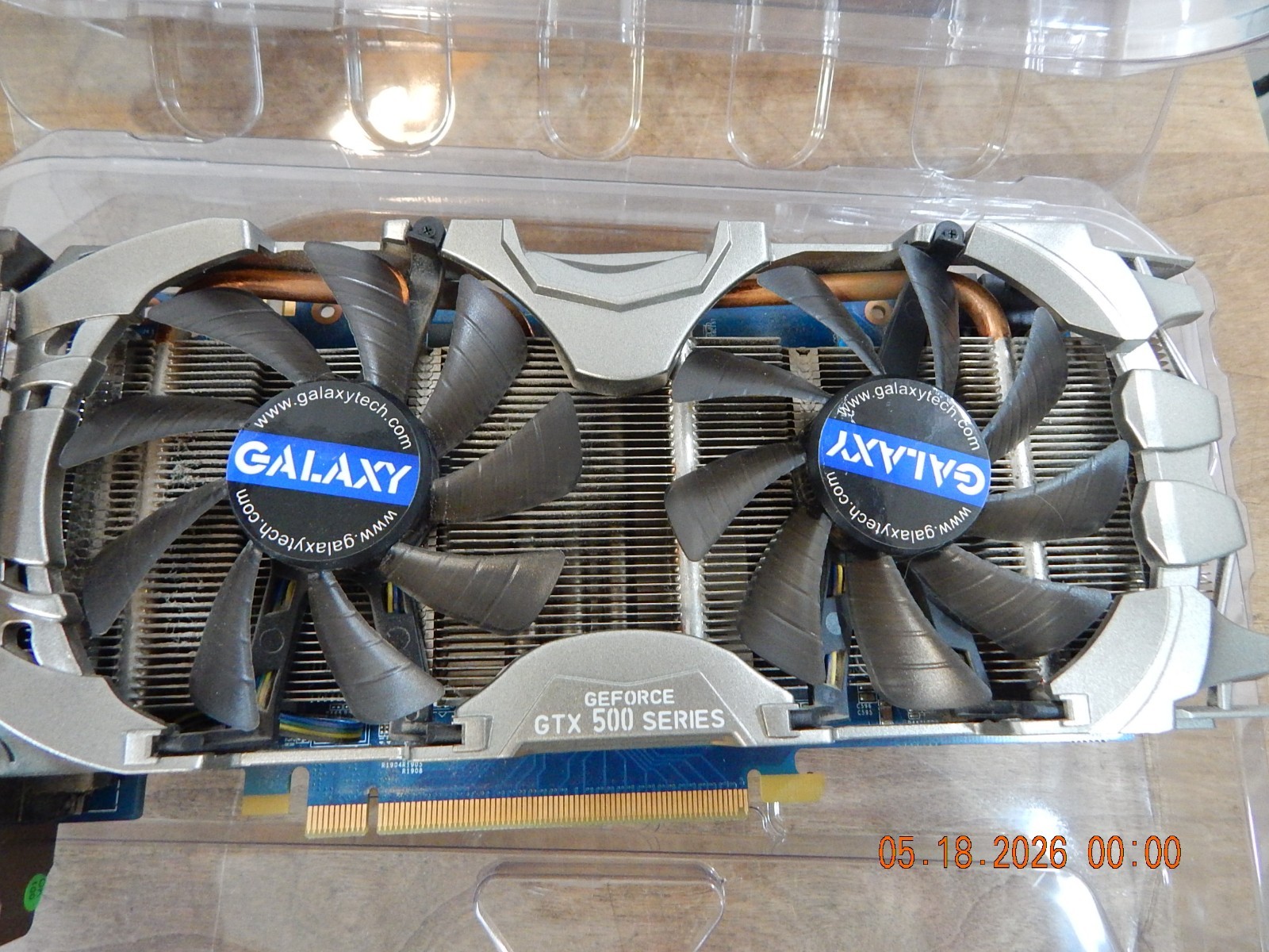 GALAXY NVIDIA GEFORCE GTX 560 Ti : 1GB GDDR5 : Graphics Card UNTESTED