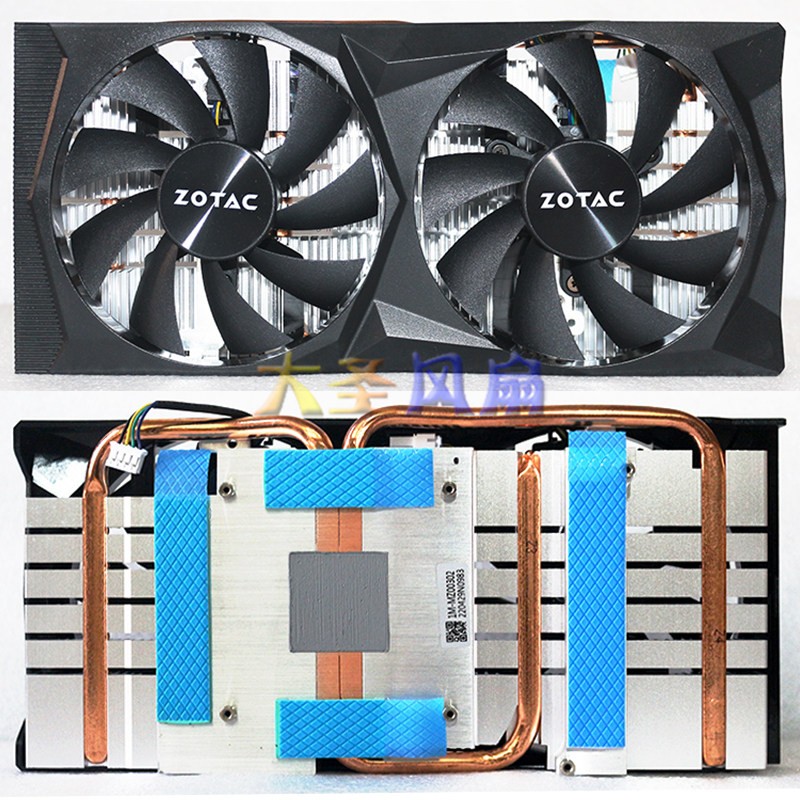 New Radiator For ZOTAC GTX1660 1660S 1660Ti RTX2060S Destroyer HA Heat Sink