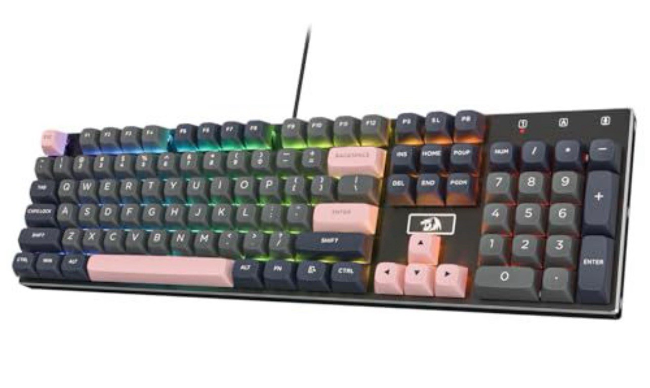 Redragon DEVARAJAS K556 SE Wired Gaming Keyboard - Dawn Sakura