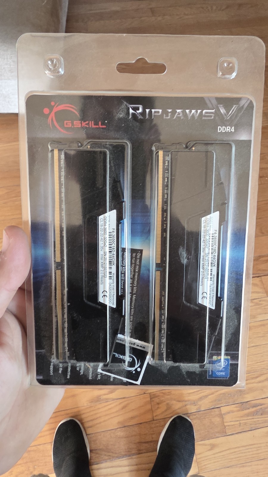 G. Skill Ripjaws v 64GB PC Memory (2 x 32GB) DDR4-3600