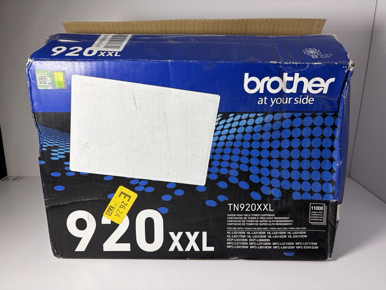 Brother Genuine TN920UXXL Ultra High Yield Black Toner Cartridge - NEW Open Box