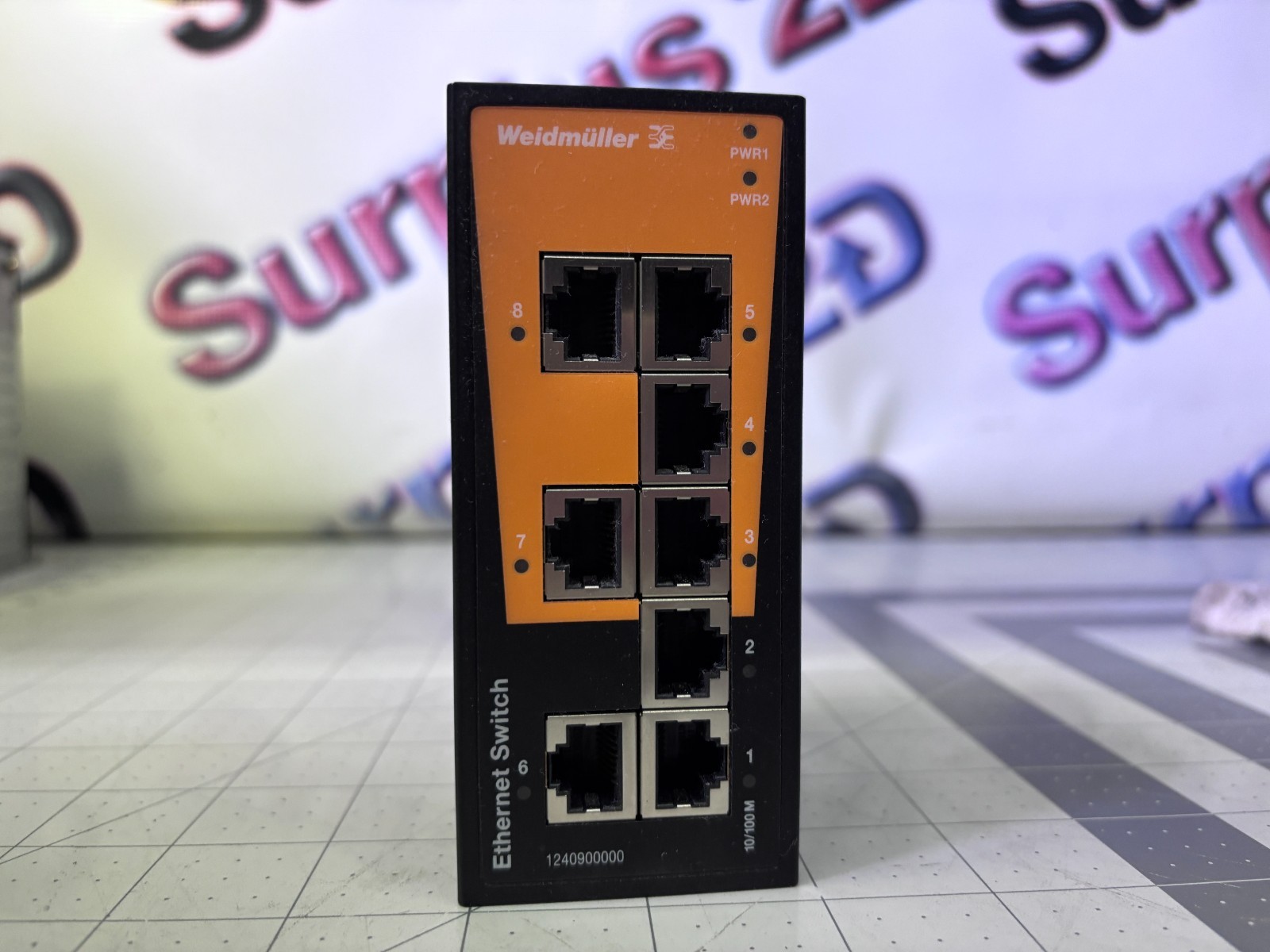 Weldmuller Ethernet Switch IE-SW-BL08-8TX