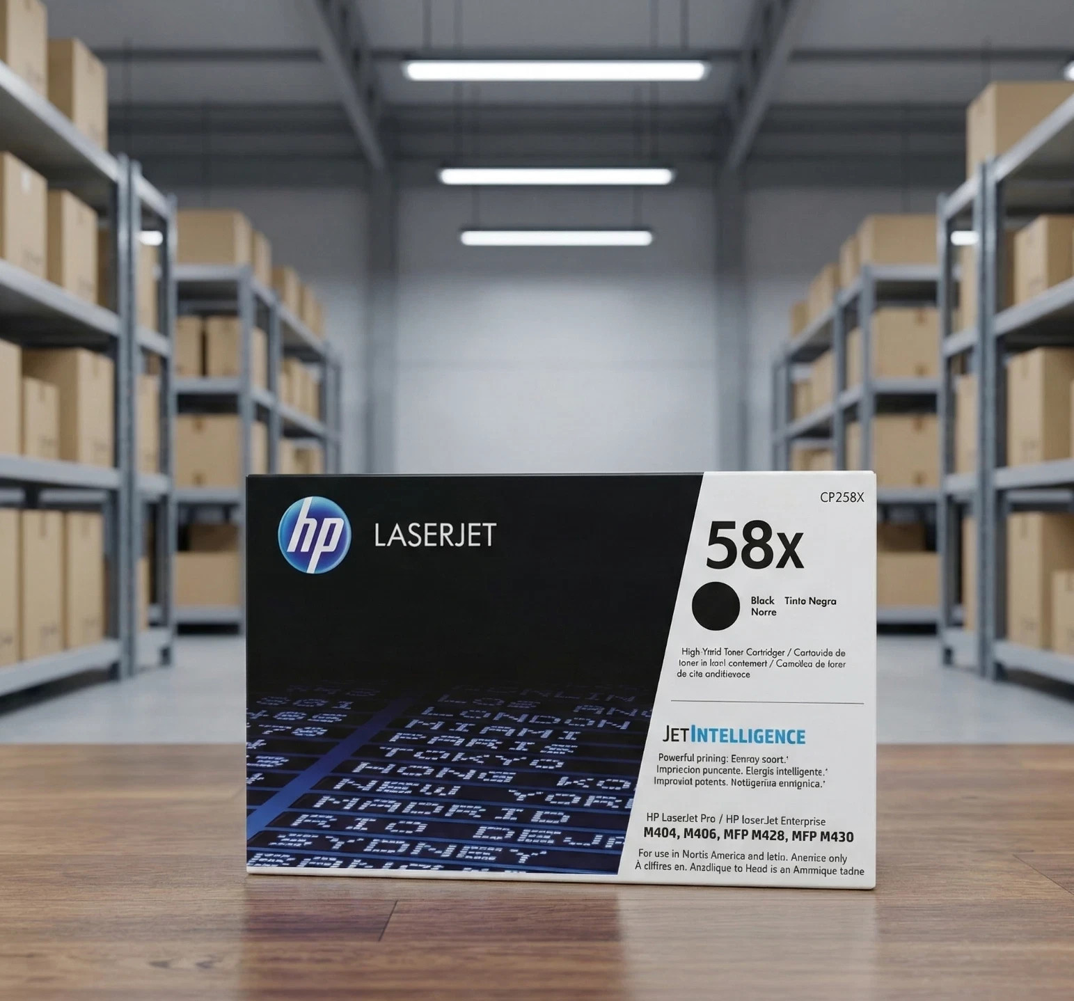 HP 58X Toner Cartridge | High Yield Black CF258X | For M404n M428fdw