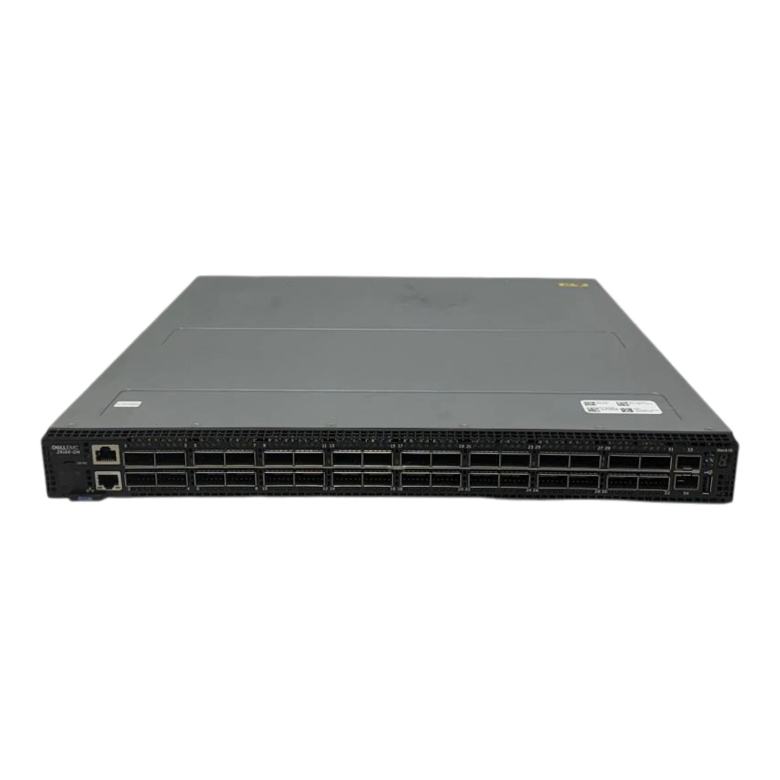 Dell EMC PowerSwitch Z9100-ON 32x 100G QSFP28 2x 10G SFP+ B2F Switch XCR9C