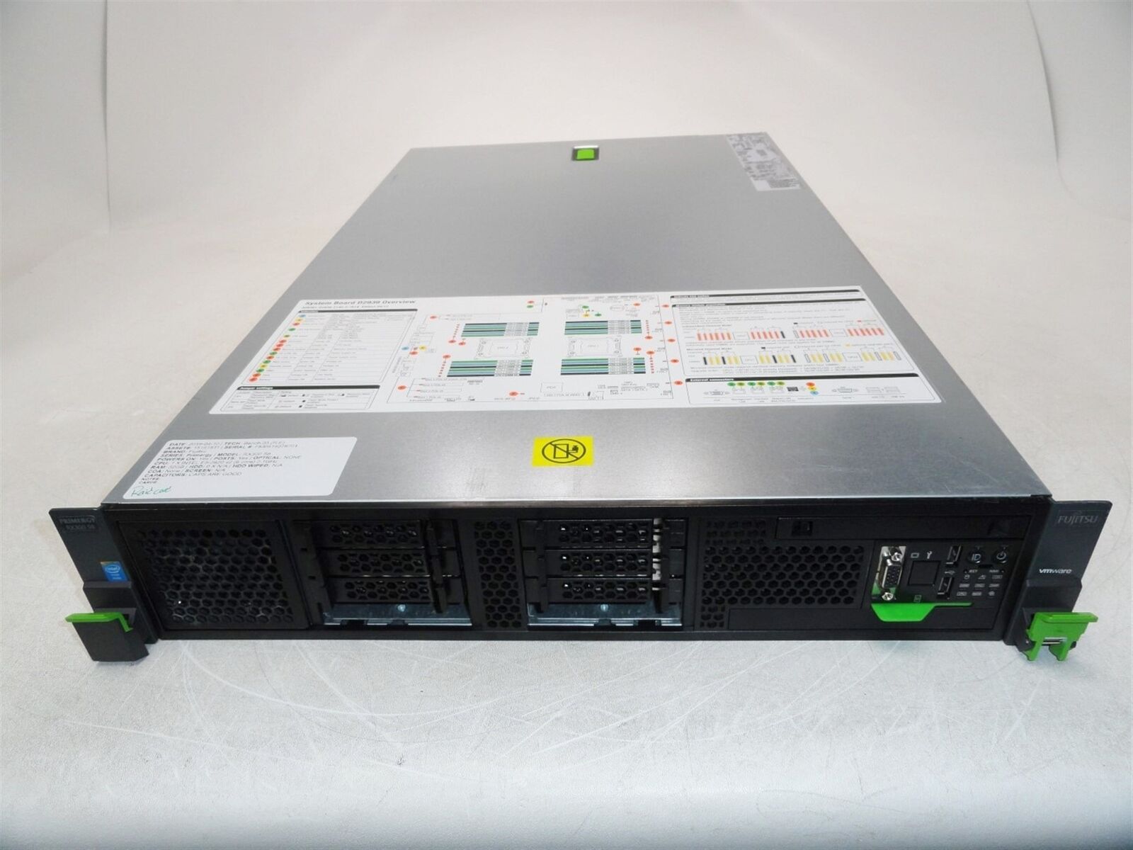Fujitsu Primergy RX300 S8 2U Server Xeon E5-2620 v2 6-Core 2.1GHz 32GB 0HD Boot