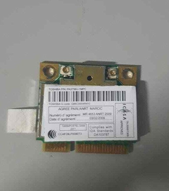 Wireless WiFi Board Module Card for TOSHIBA SATELLITE L500D Series RTL8191SE 