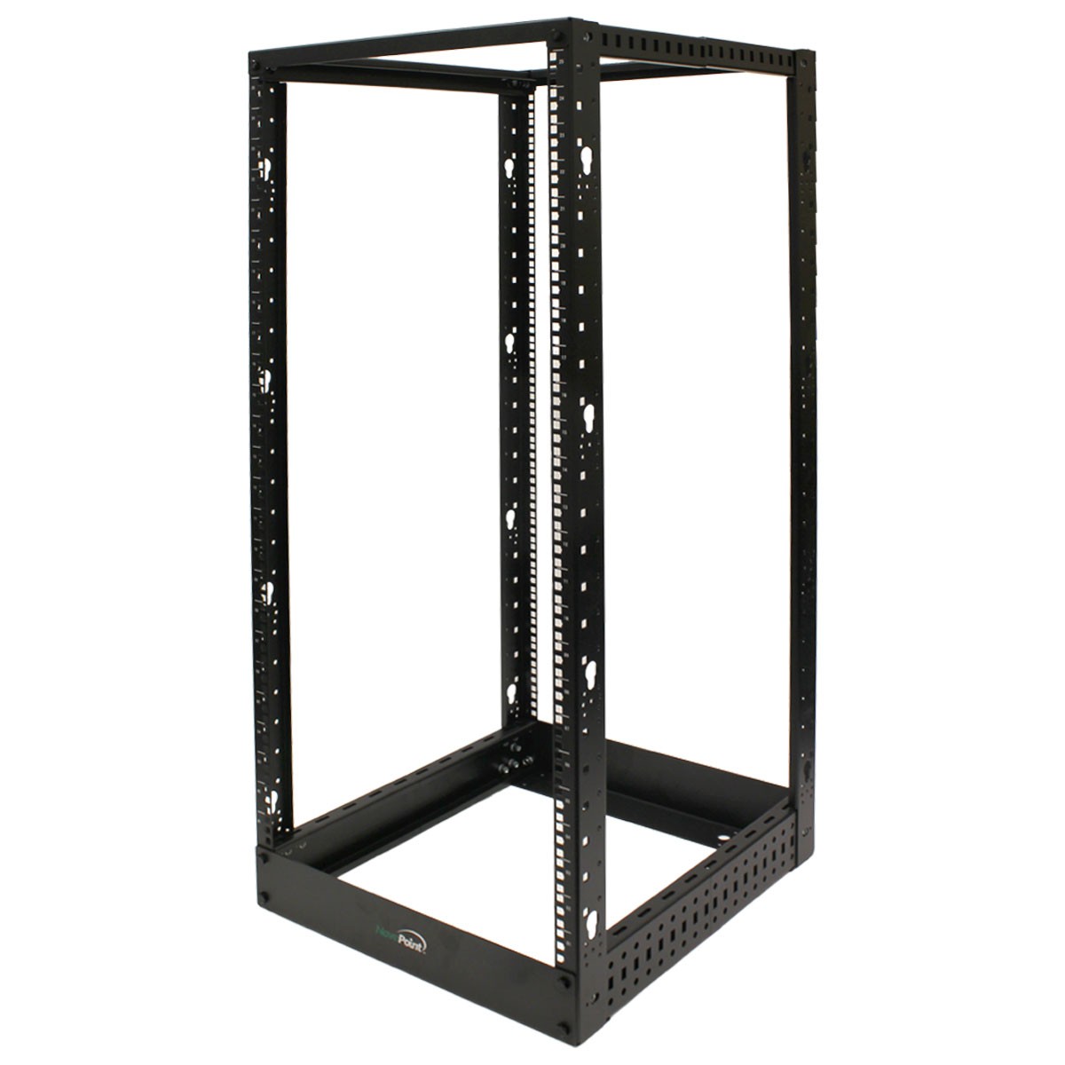 4-Post Adjustable Open Frame Server Rack IT Network Relay IT 25U 4.5ft Short