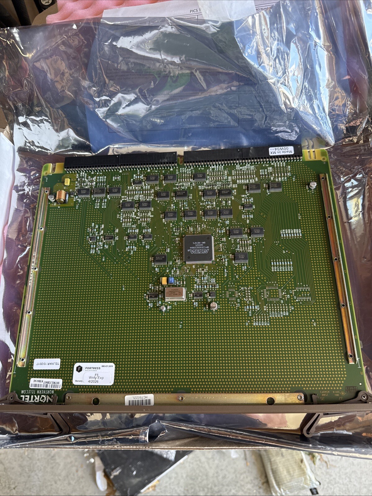 NT6X41AC DMS-100 250 500 XPM SP FRMTR SPEECH BUS FORMATTER ENPQA1J CIRCUIT PACK