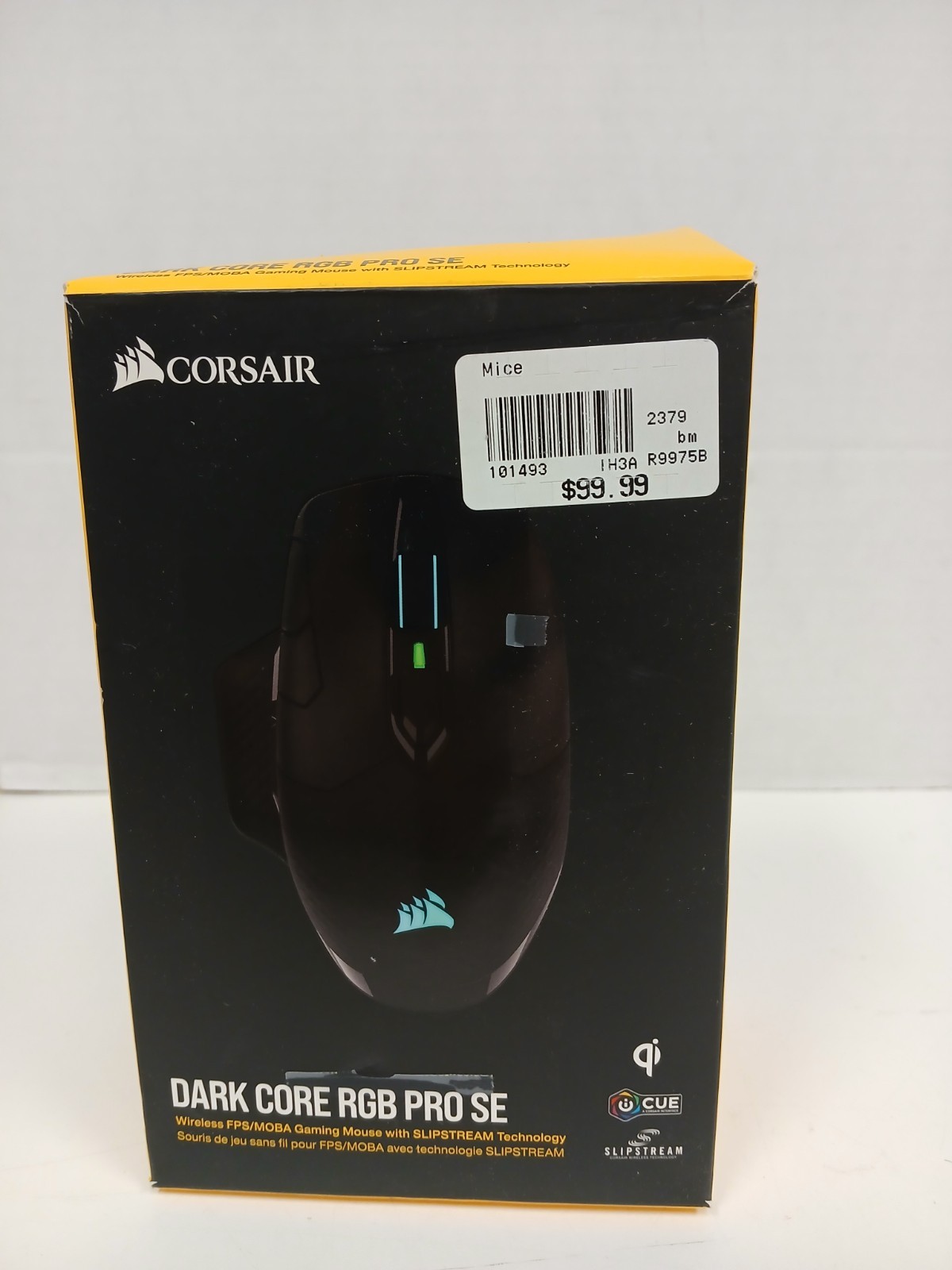 Corsair Dark Core RGB Pro SE Wireless Gaming Mouse, Black  *NO DONGLE*