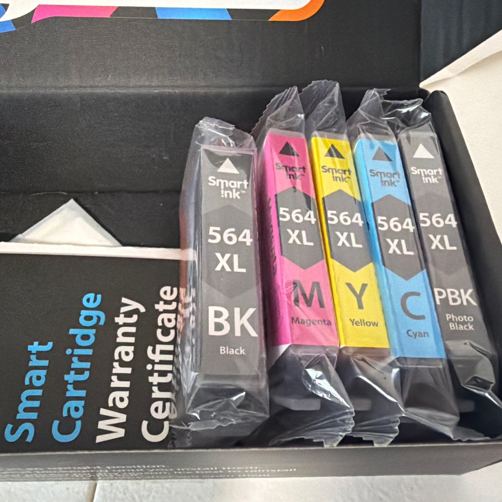 Smart Ink 564XL Compatible Ink Cartridges for HP Printers 6 Peice Lot