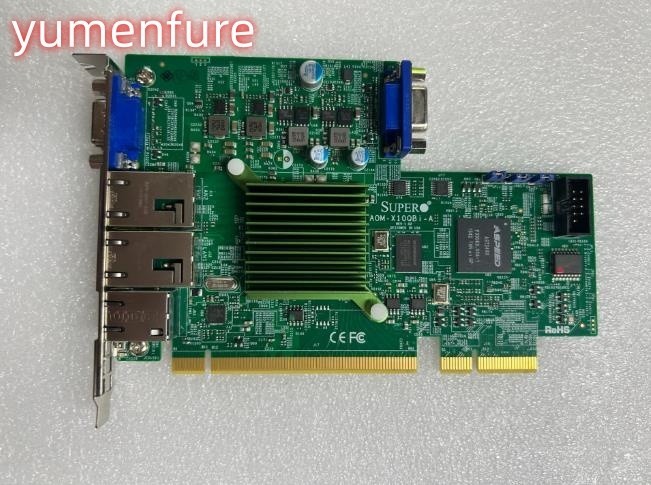 SUPERMICRO X10QBI AOM-X10QBi-A SPI board graphics card IO network card