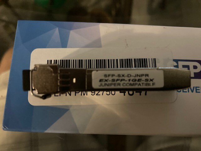 Integra Optics Juniper Compatible Transceiver SFP-SX-DI 1.25G NEW IN BOX