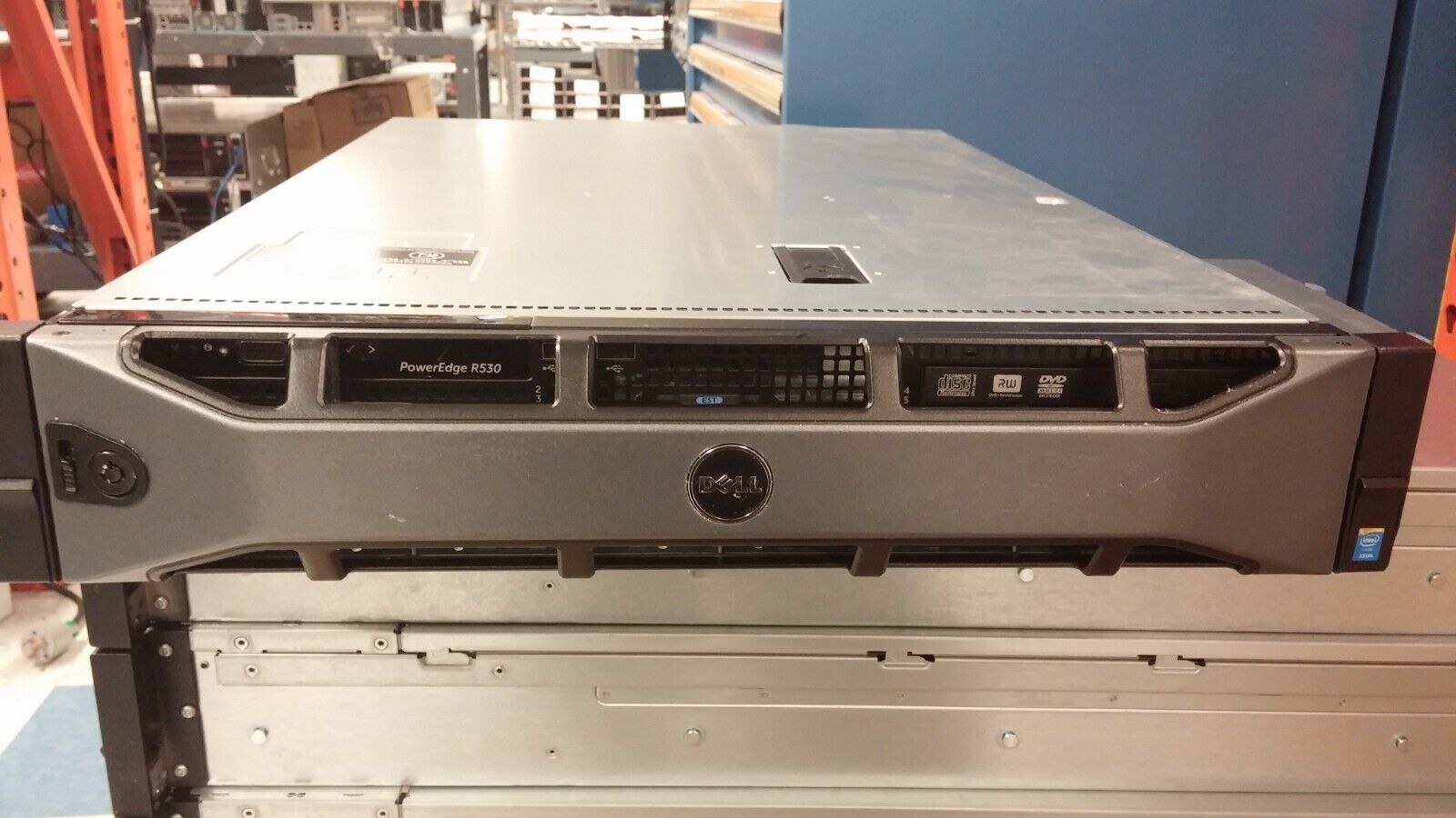 Dell PowerEdge R530 8 BAY, 2 Heatsinks, System Board, H730,Idrac Ent, 2x750w Psu