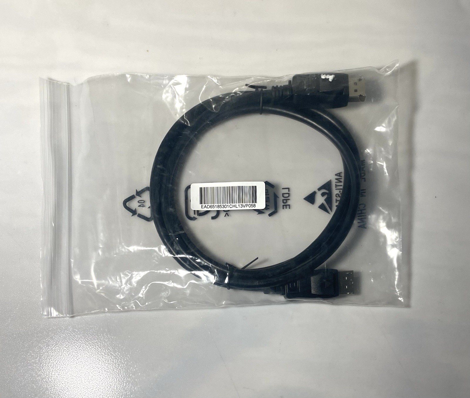 OEM LG Monitor Display Port Cable ~ EAD65185303 Brand New