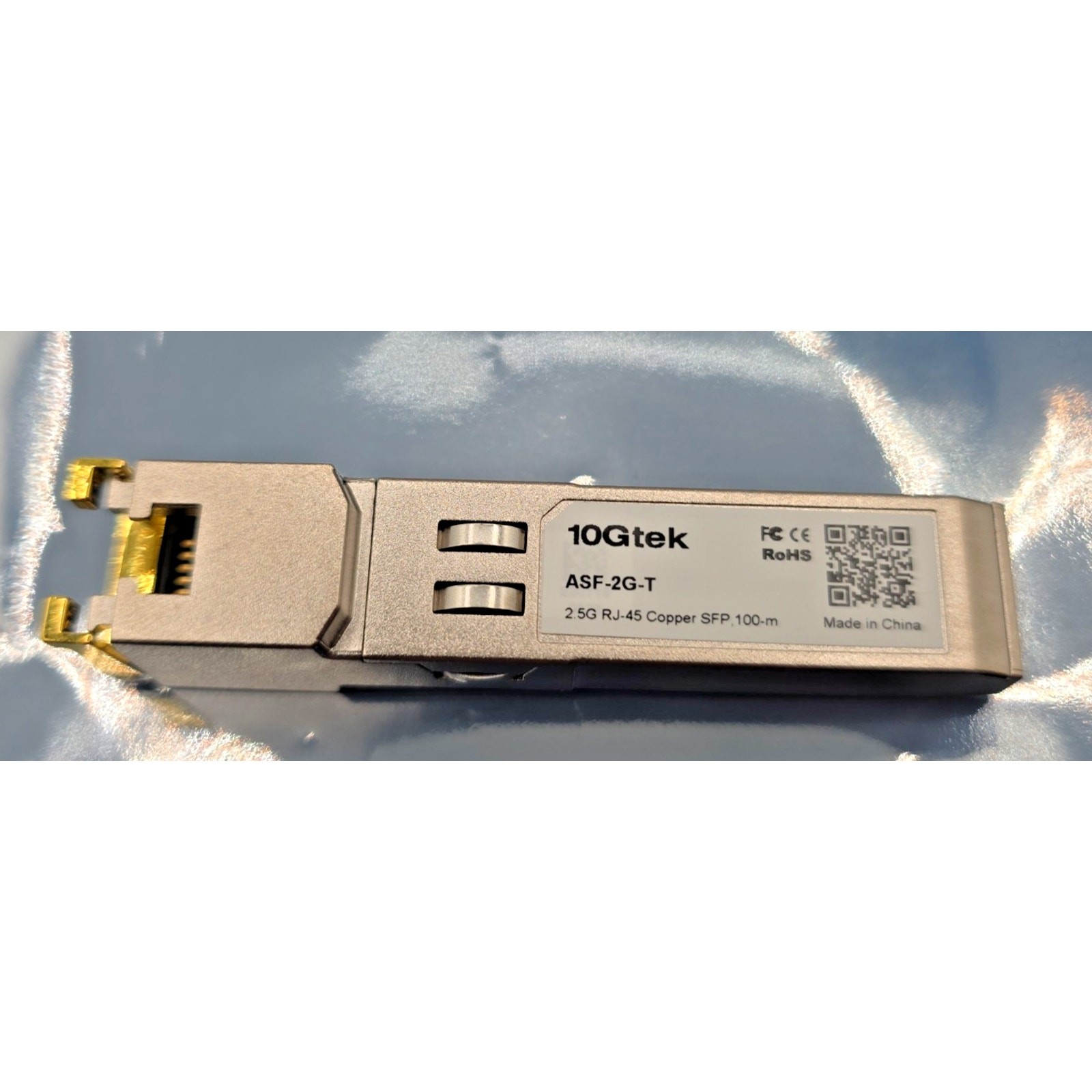 10Gtek ASF-2G-T 2.5G SFP to RJ45 Copper Transceiver Module